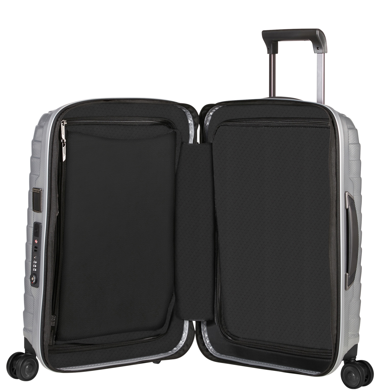 Samsonite Trolley mit 4 Rollen 55cm EXP. Proxis silver Abbildung 5