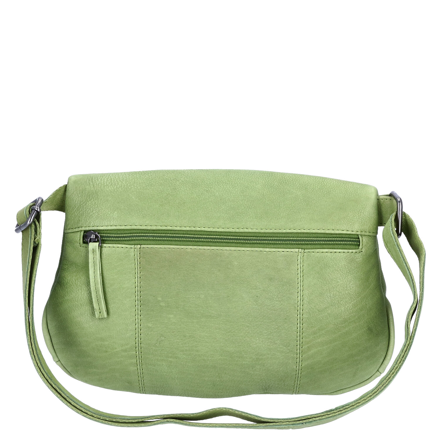 The Skandinavian Brand Leder Crossbody Bag - Green Abbildung 2