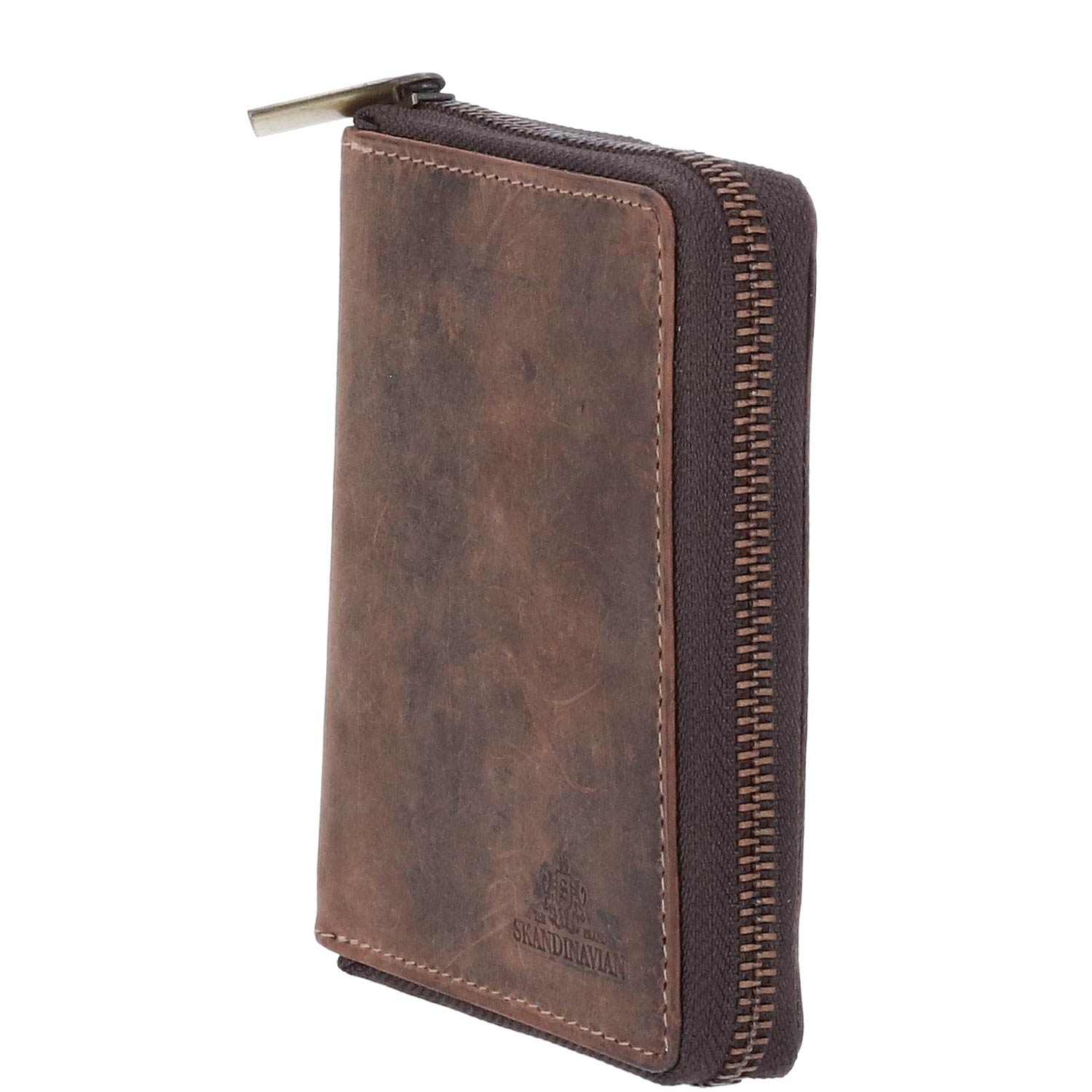 The Skandinavian Brand RFID Wallet Hunter Leather  tan