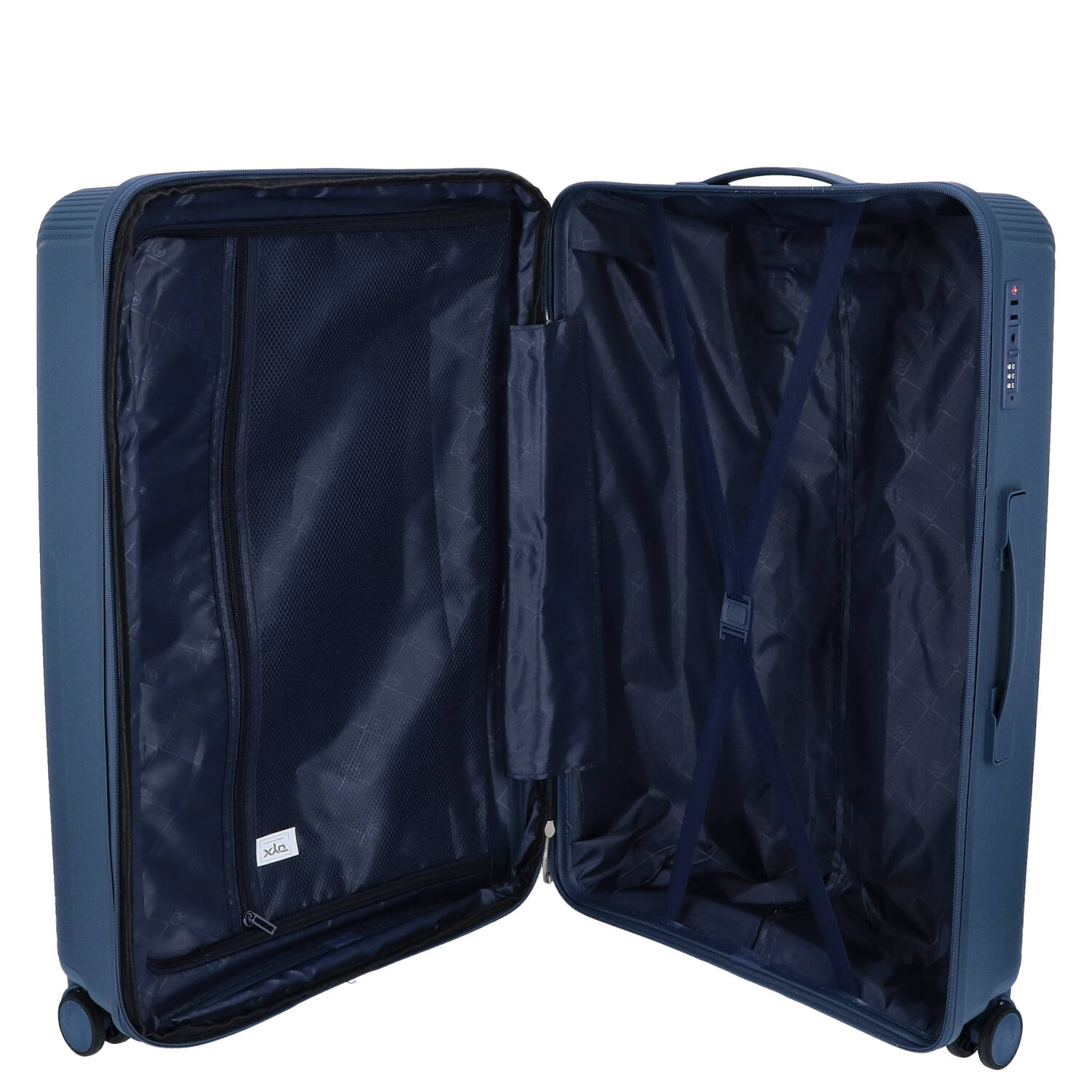 DYX 4 Rollen Trolley 3er Set S/M/L Palermo blau Abbildung 5