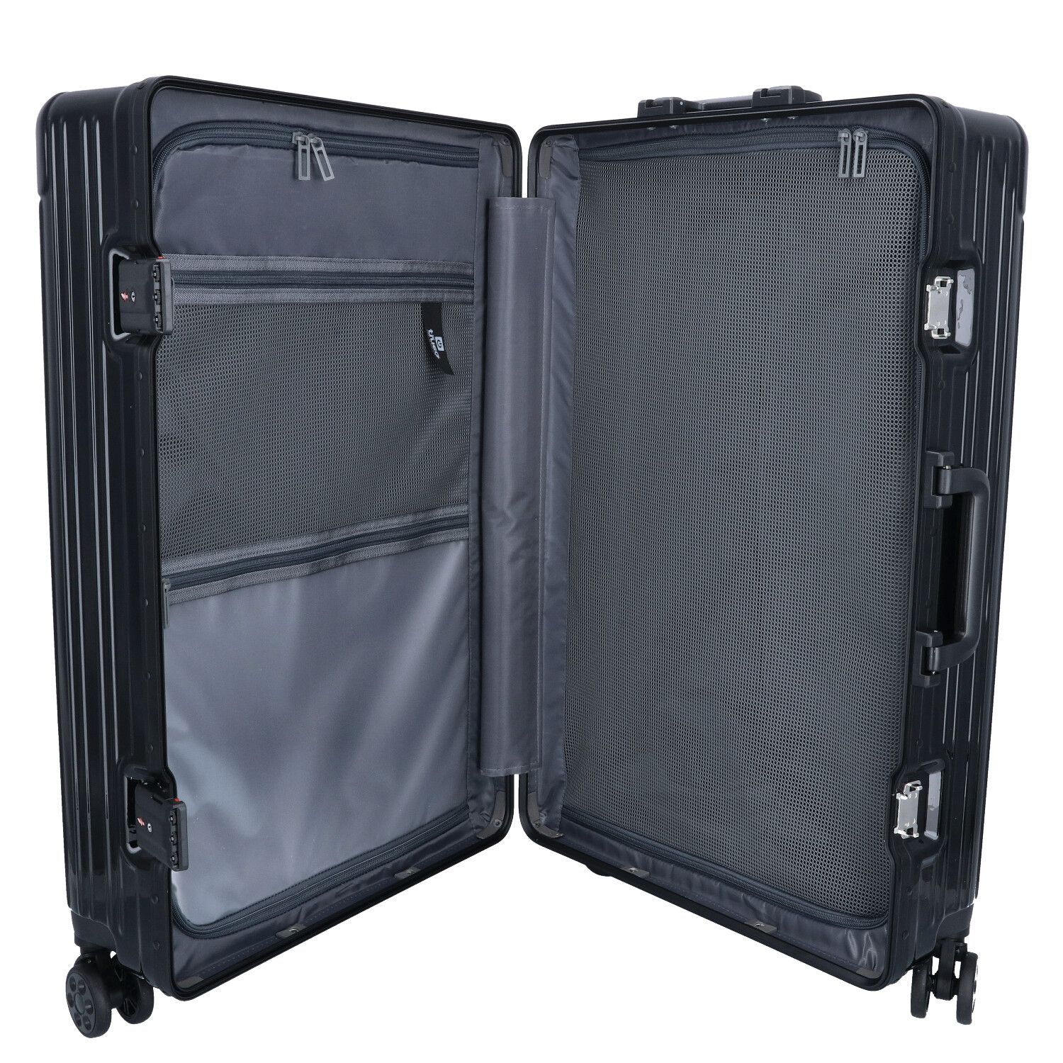 TheTrueC 4-Rad Trolley 72cm Alu-Rahmen London Black