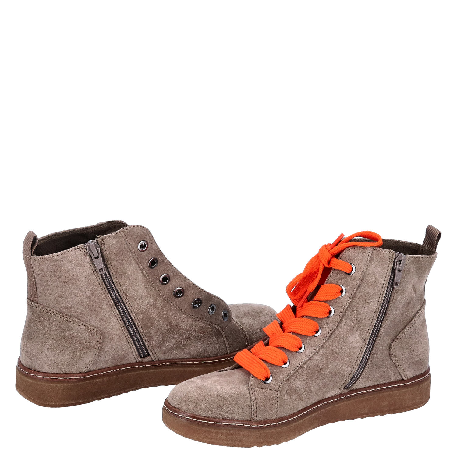 Jana Damenschuhe Größe 39 stone/orange   Abbildung 2
