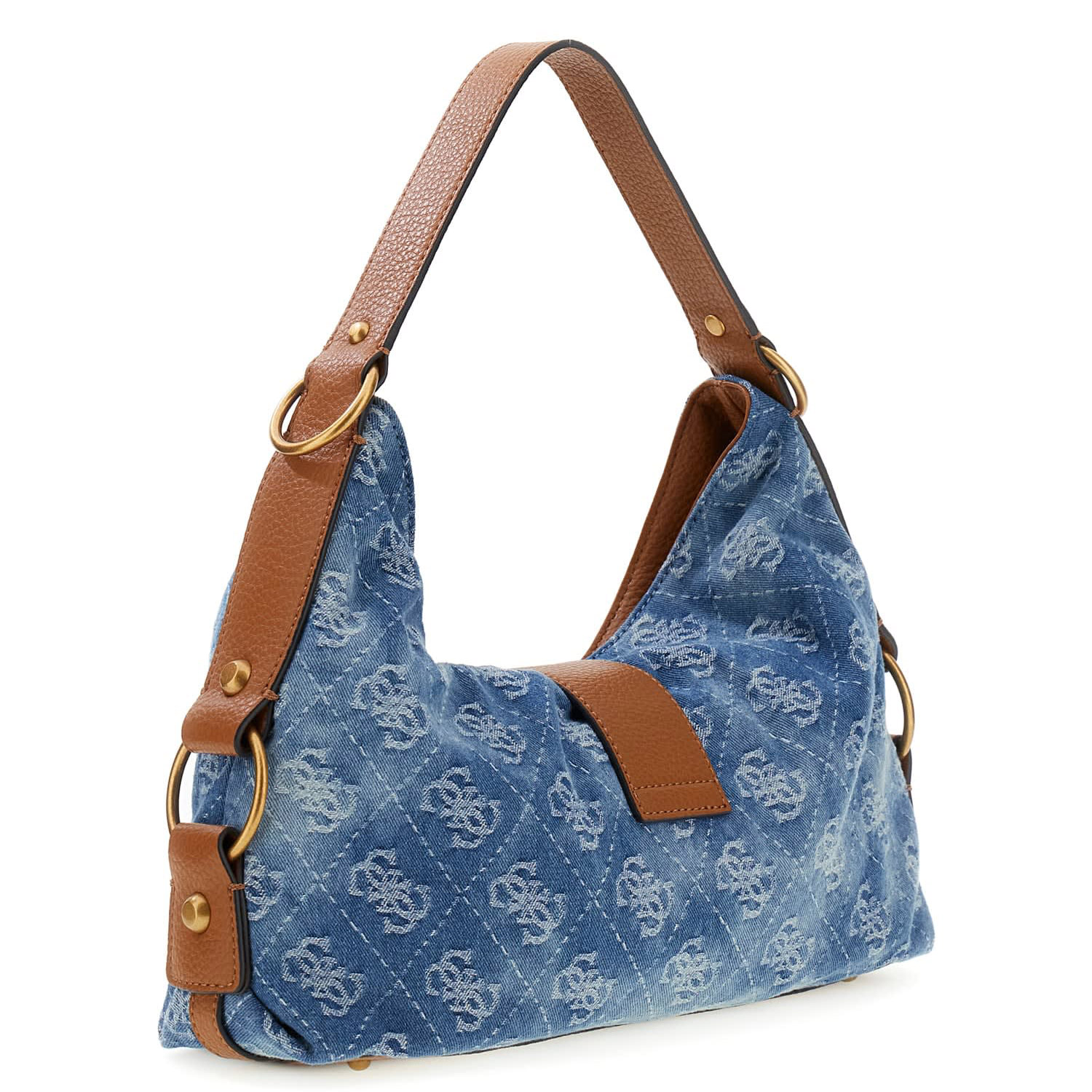 GUESS Schultertasche camden Denim Logo Abbildung 2