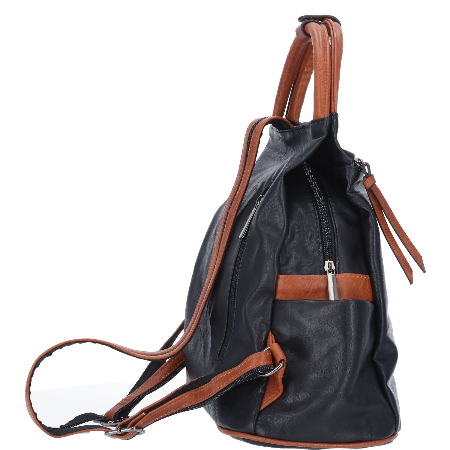 Antonio Damen Freizeit Rucksack  schwarz