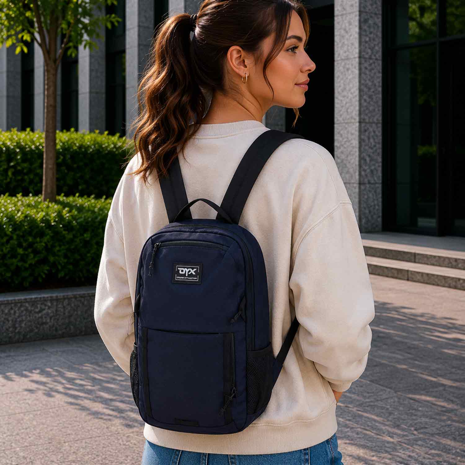 DYX Leichter City Rucksack - navy Abbildung 2