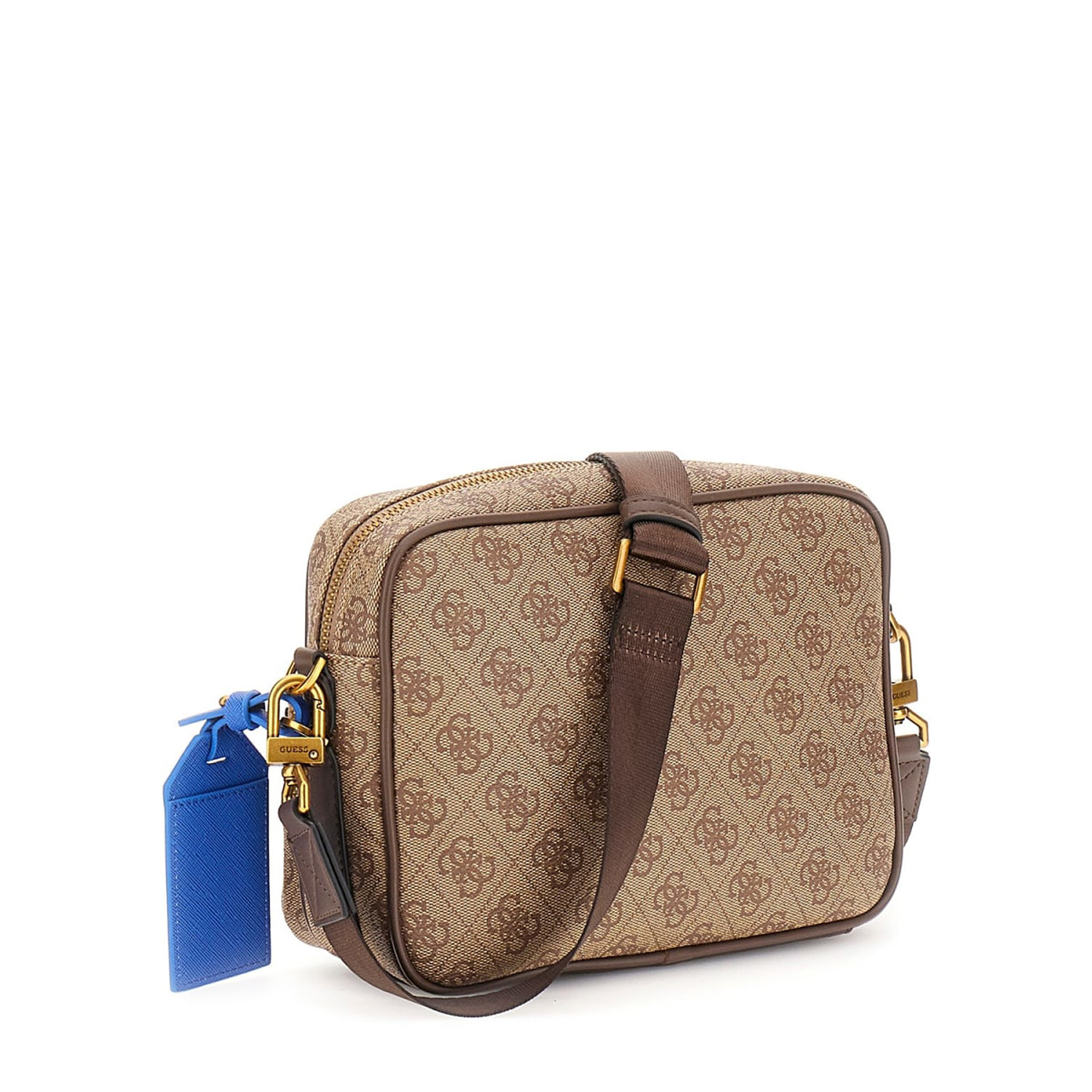 GUESS Herren Umhängetasche Milano Beige/Brown Abbildung 2 GUESS Herren Umhängetasche Milano Beige/Brown Abbildung 2