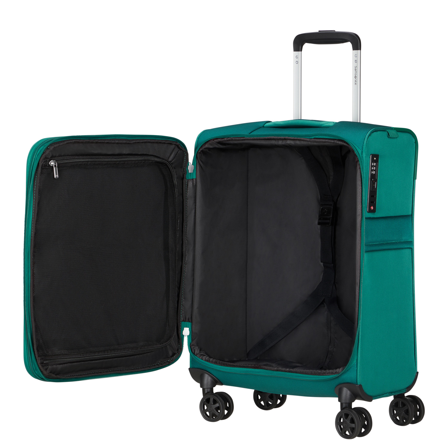 Samsonite 4-Rad Trolley 55cm Urbify pine green Abbildung 6 Samsonite 4-Rad Trolley 55cm Urbify pine green Abbildung 6