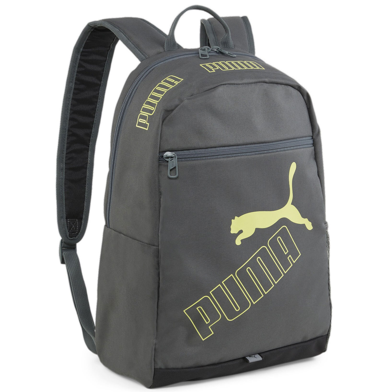 Puma Rucksack Phase II mineral gray-lime sheen