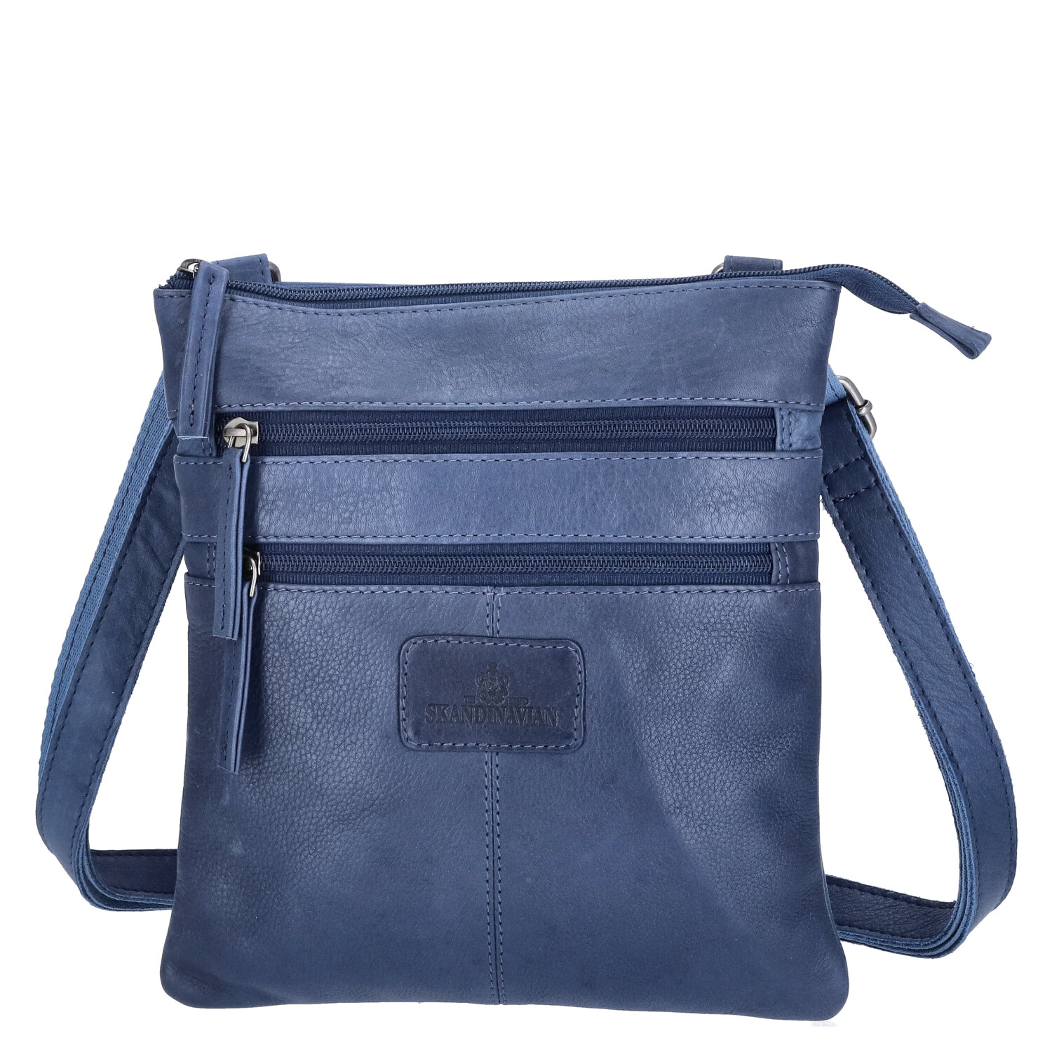 The Skandinavian Brand Damen Ledertasche  Blue