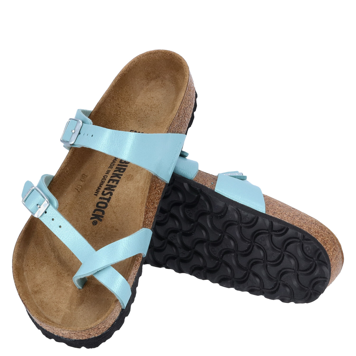 Birkenstock Sandalen Größe 38 Maya Graceful Faded Aqua  