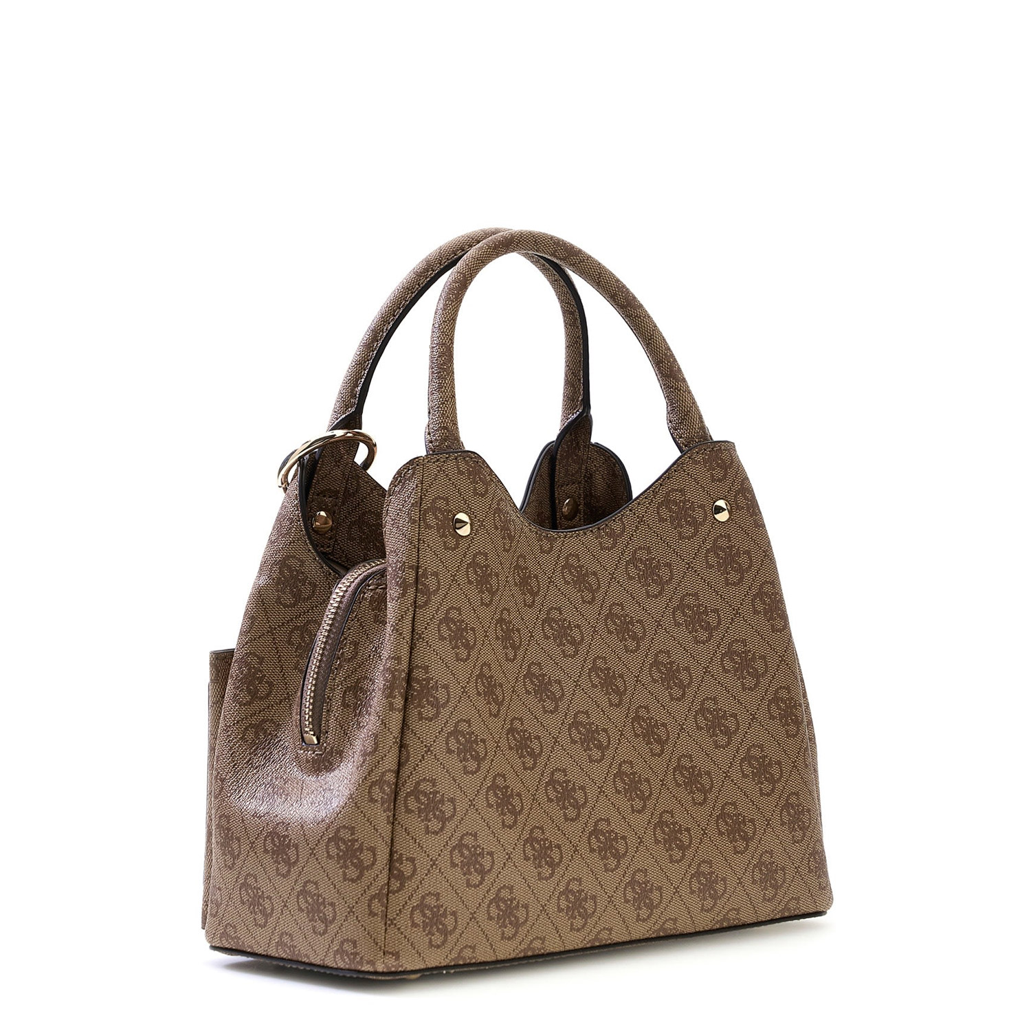 GUESS Handtasche LORELLA LOGO SM GRLFRND TOTE Latte Logo Abbildung 2