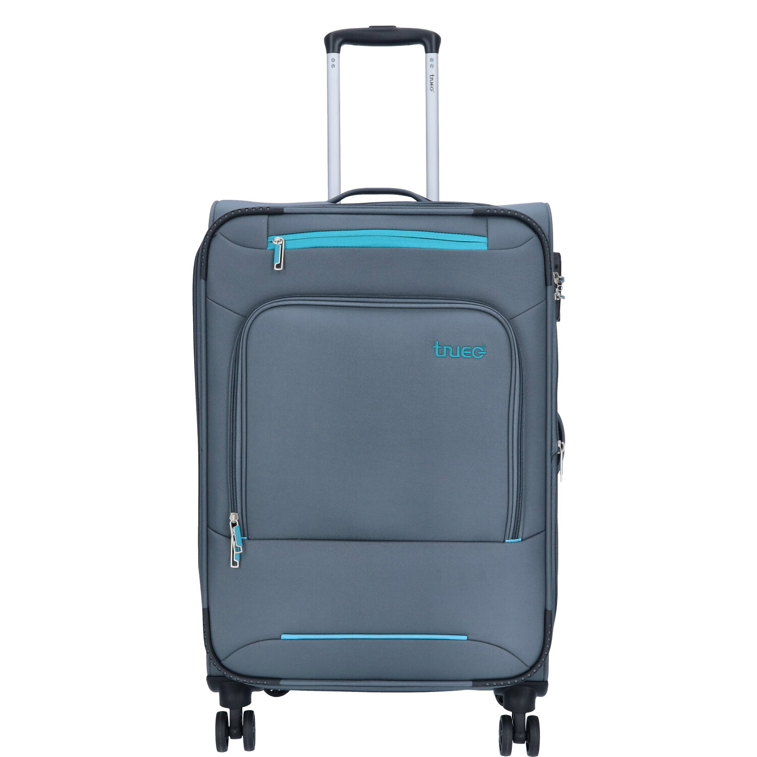 TheTrueC 4-Rad Trolley 79cm  Grey-Blue Palma grey