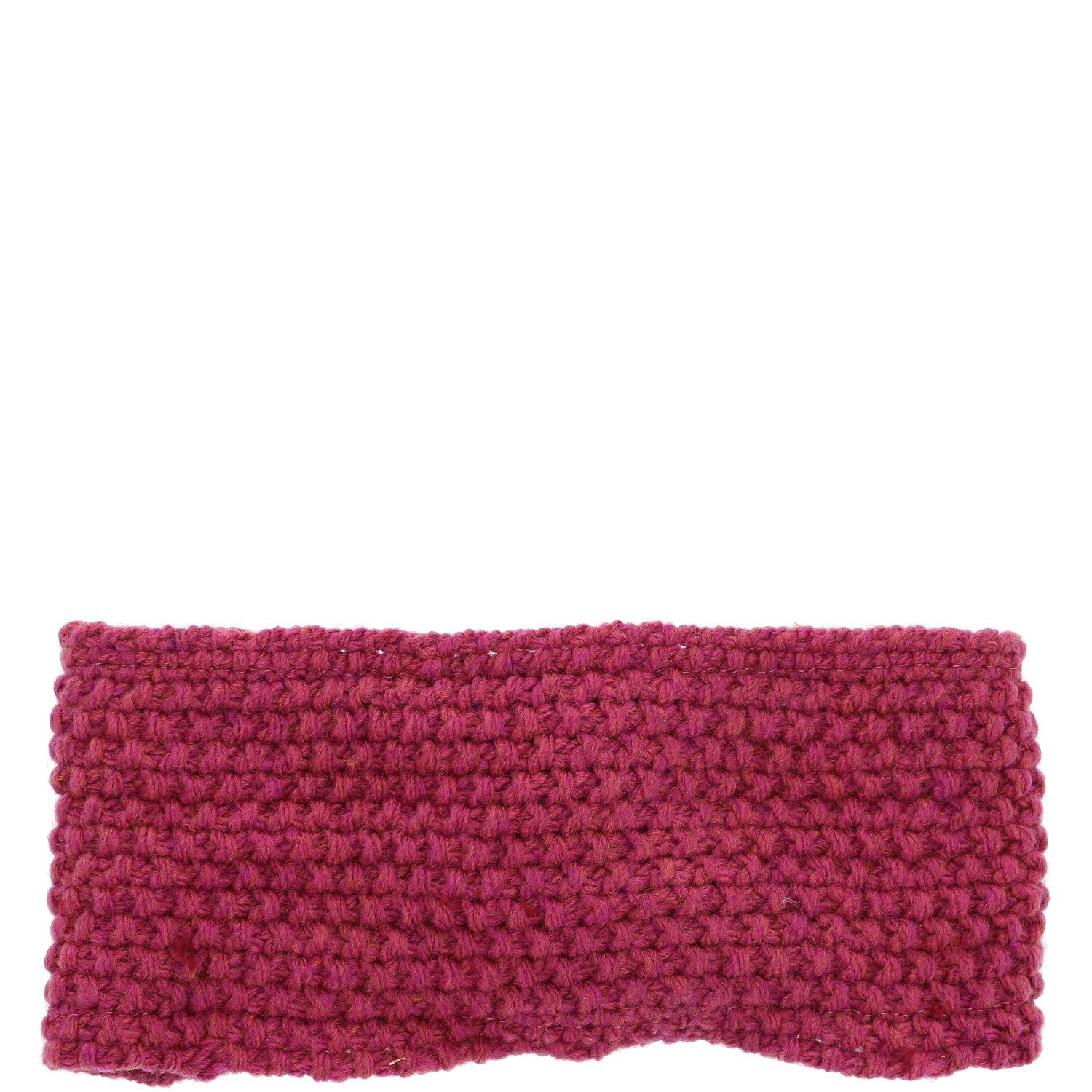 Antonio Damen Strick Stirnband mit Fleece W23/24 berry