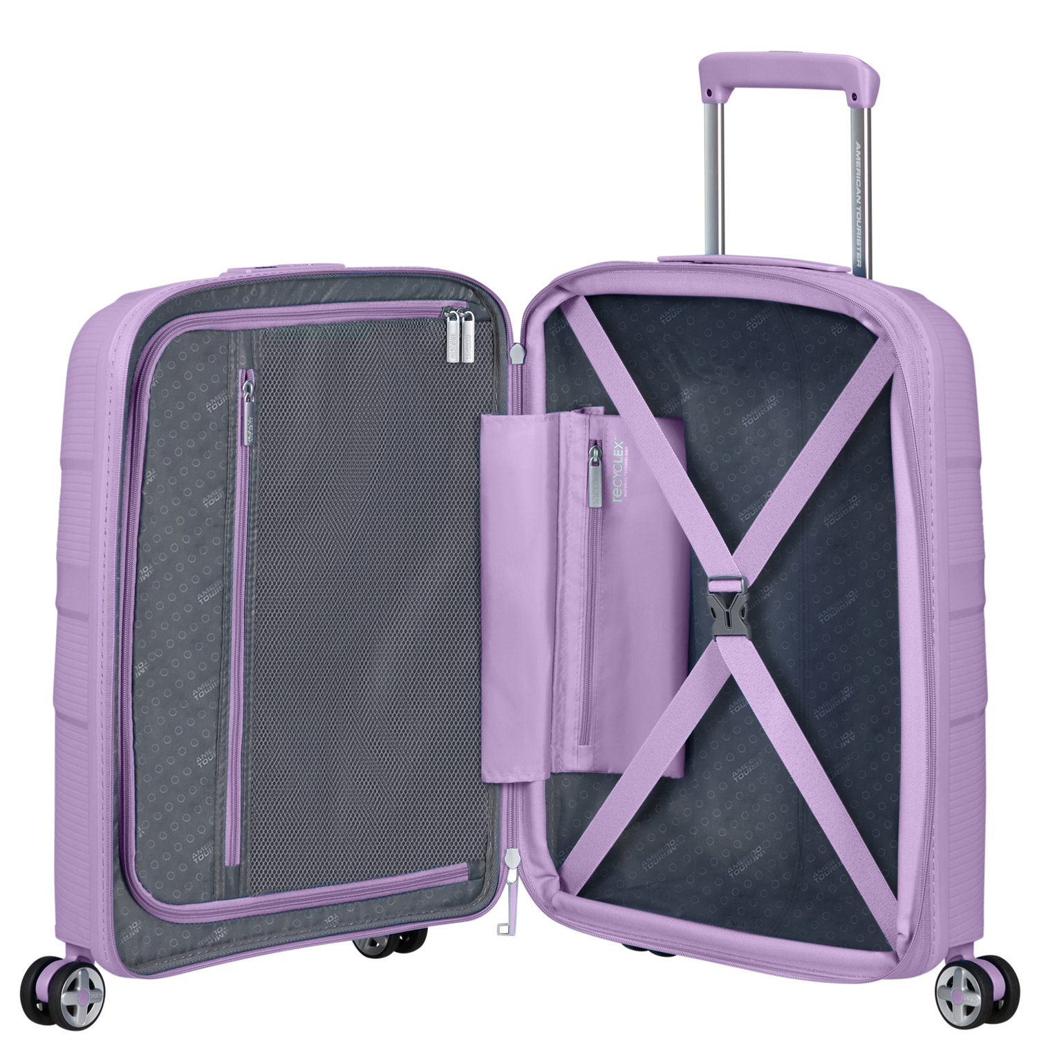 American Tourister Koffer mit 4 Rollen 55cm EXP. StarVibe digital lavender Abbildung 6 American Tourister Koffer mit 4 Rollen 55cm EXP. StarVibe digital lavender Abbildung 6