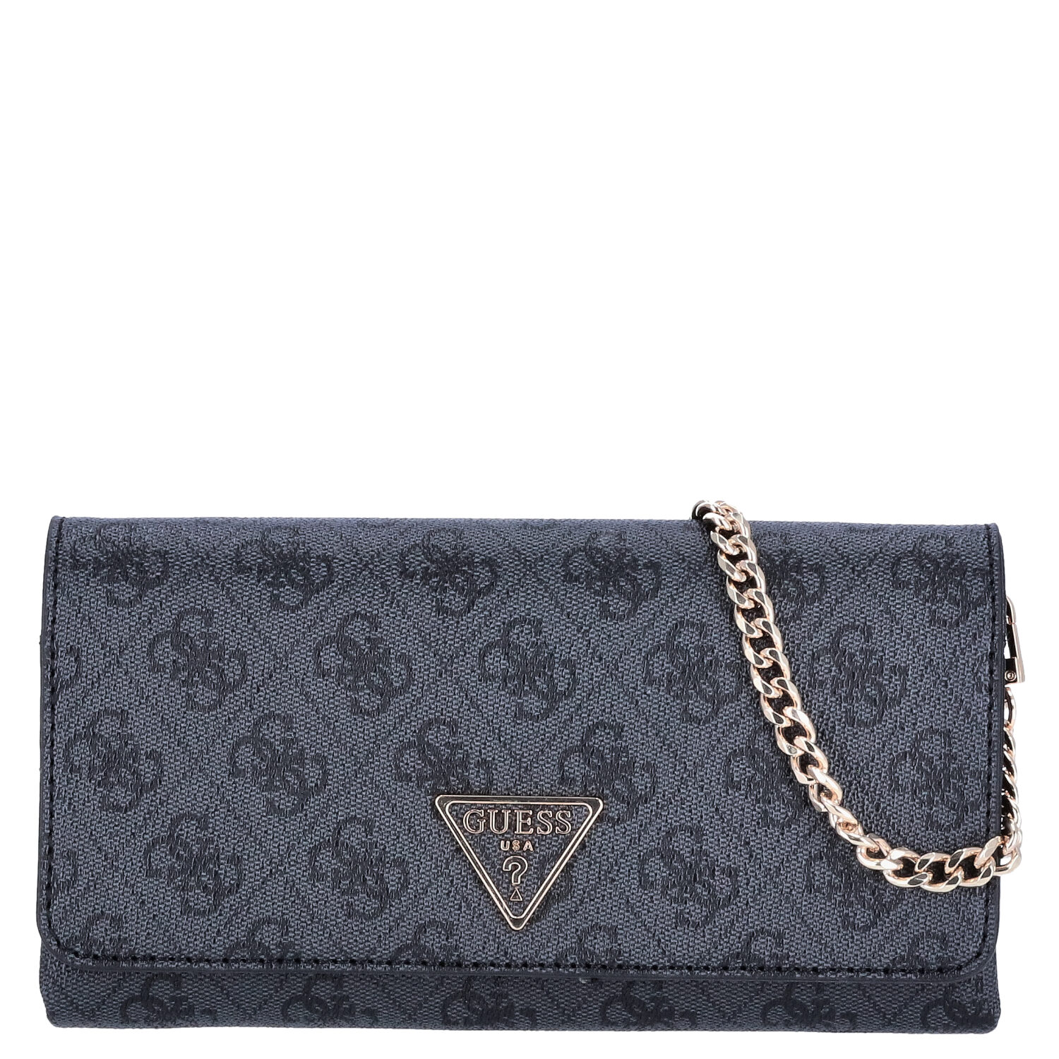 GUESS Clutch Umhängetasche Noelle Coal Logo