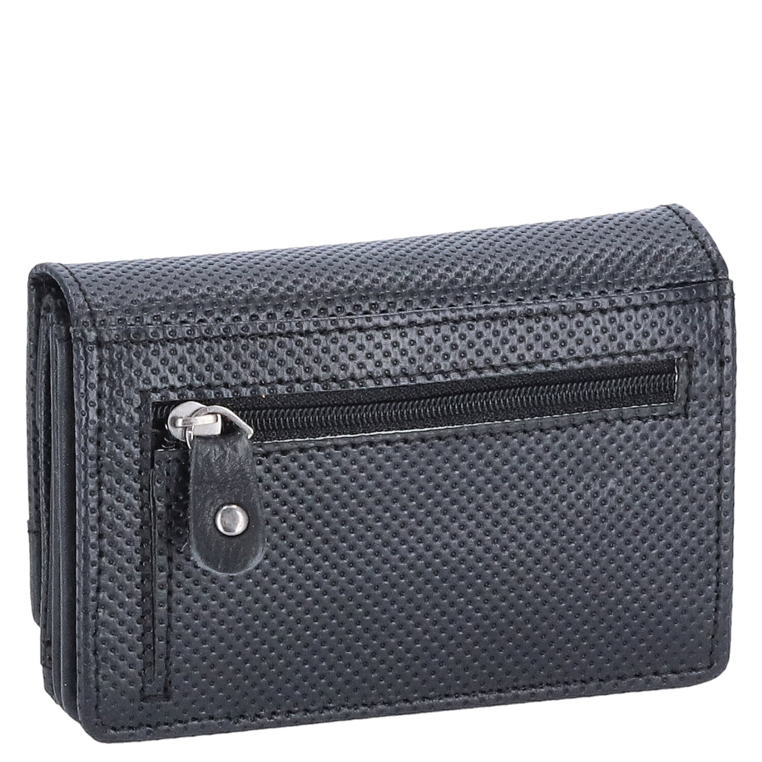 The Skandinavian Brand Damen Leder Geldbörse Quer - Black Abbildung 2