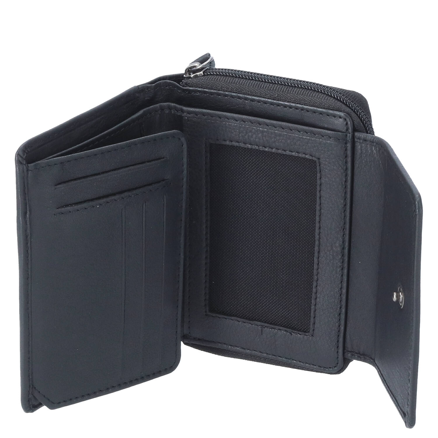 The Skandinavian Brand Leder Geldbörse  Black Abbildung 3