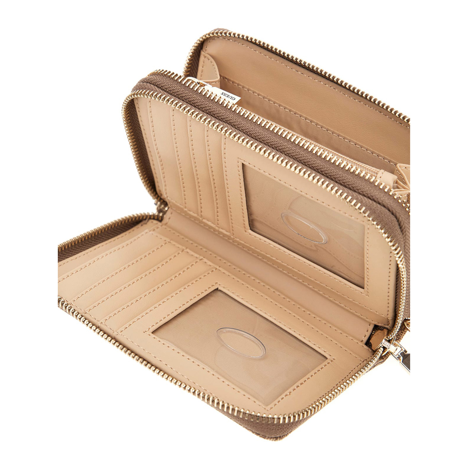 GUESS Damen Geldbörse Laurel II Latte Logo Abbildung 3