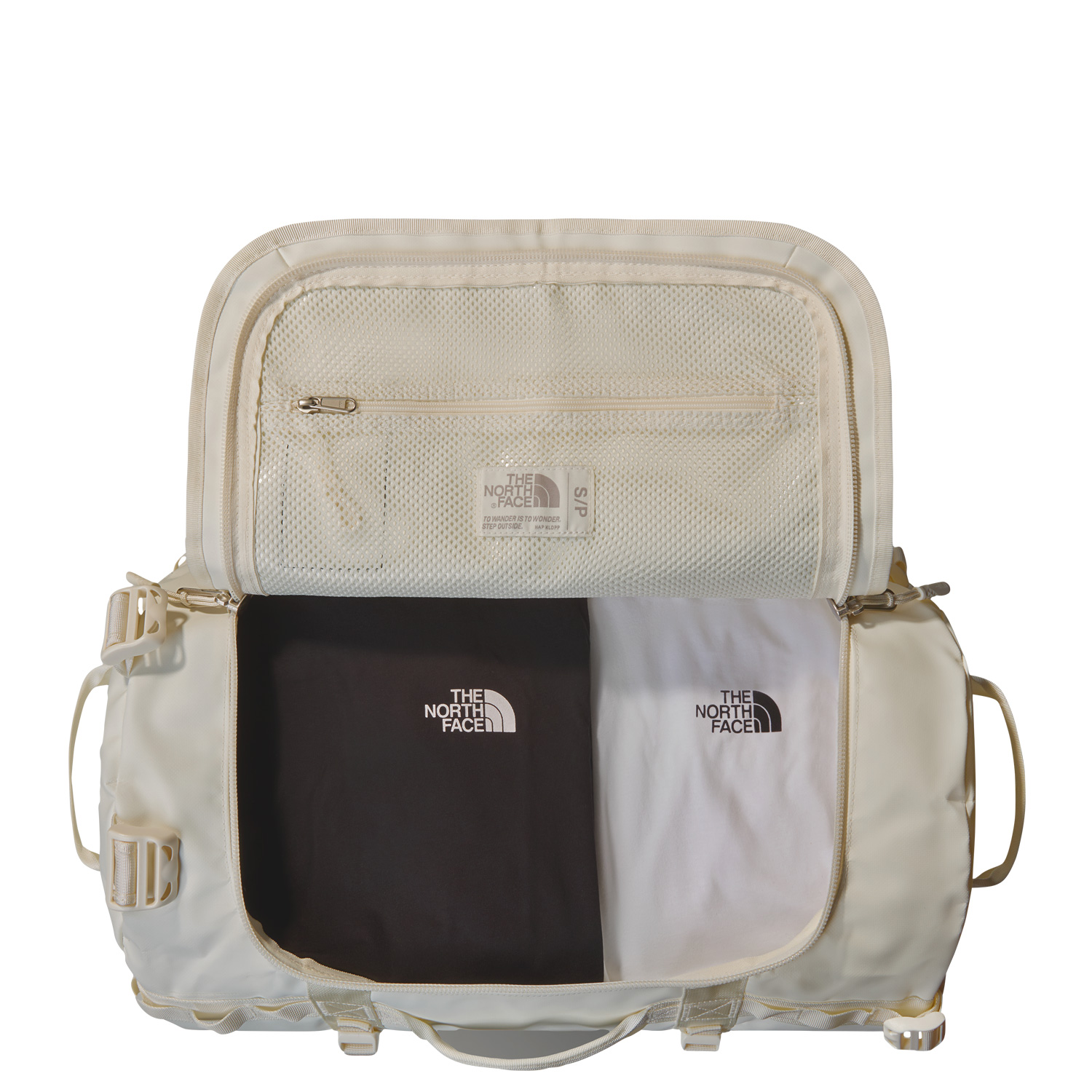 The North Face Reisetasche/Rucksack Base Camp Duffel S White Dune-TNF White Abbildung 2