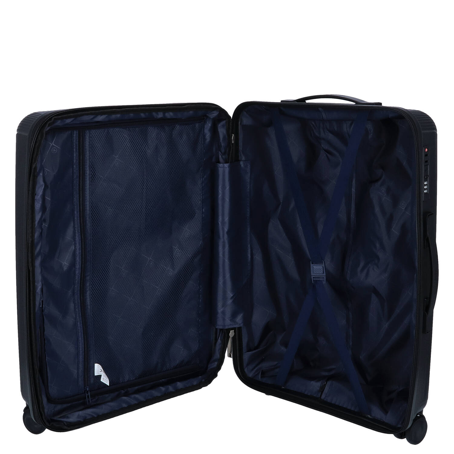 DYX 4 Rollen Koffer M 67 cm Palermo Black Abbildung 7