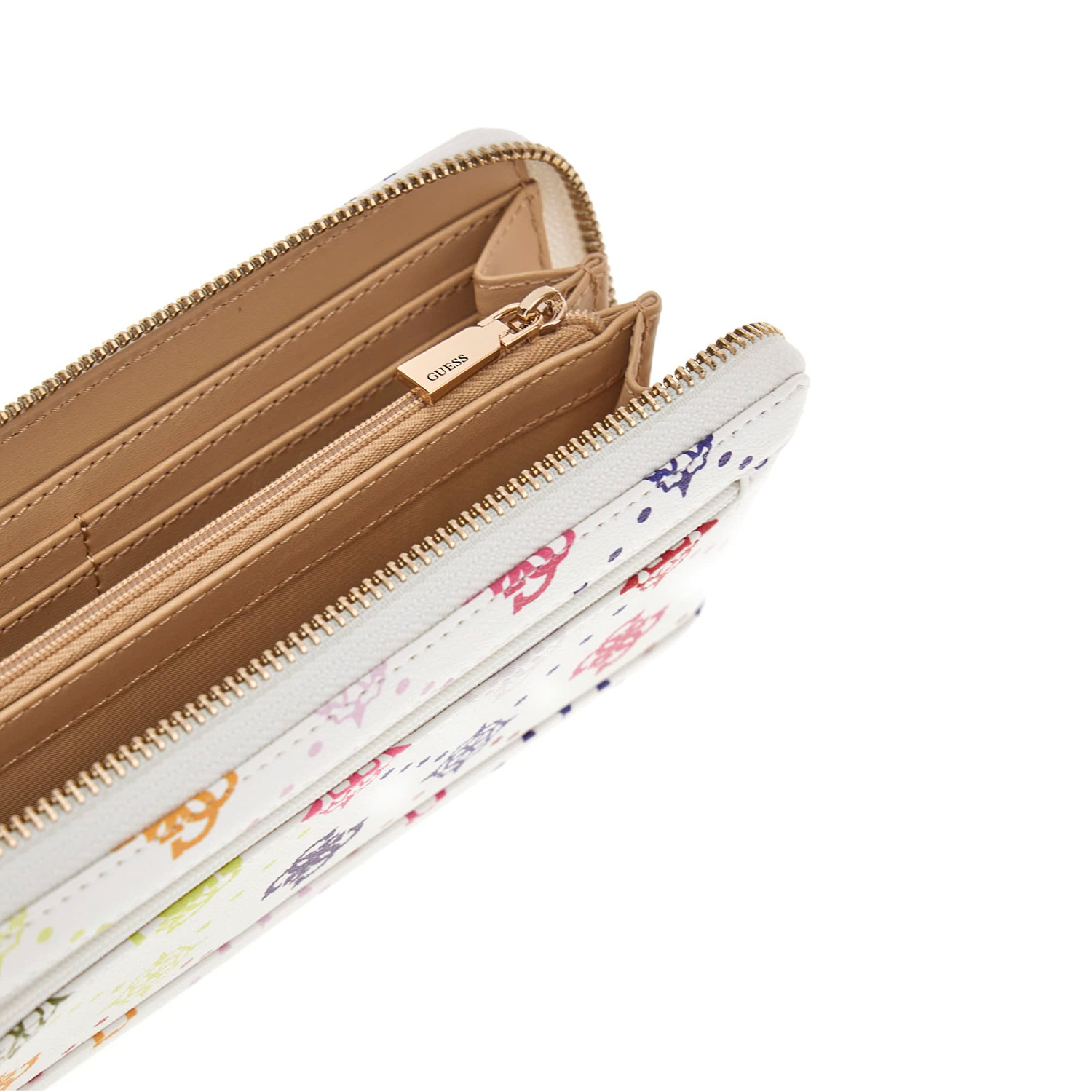 GUESS Damen Geldbörse Emelie Logo multi Logo Abbildung 3