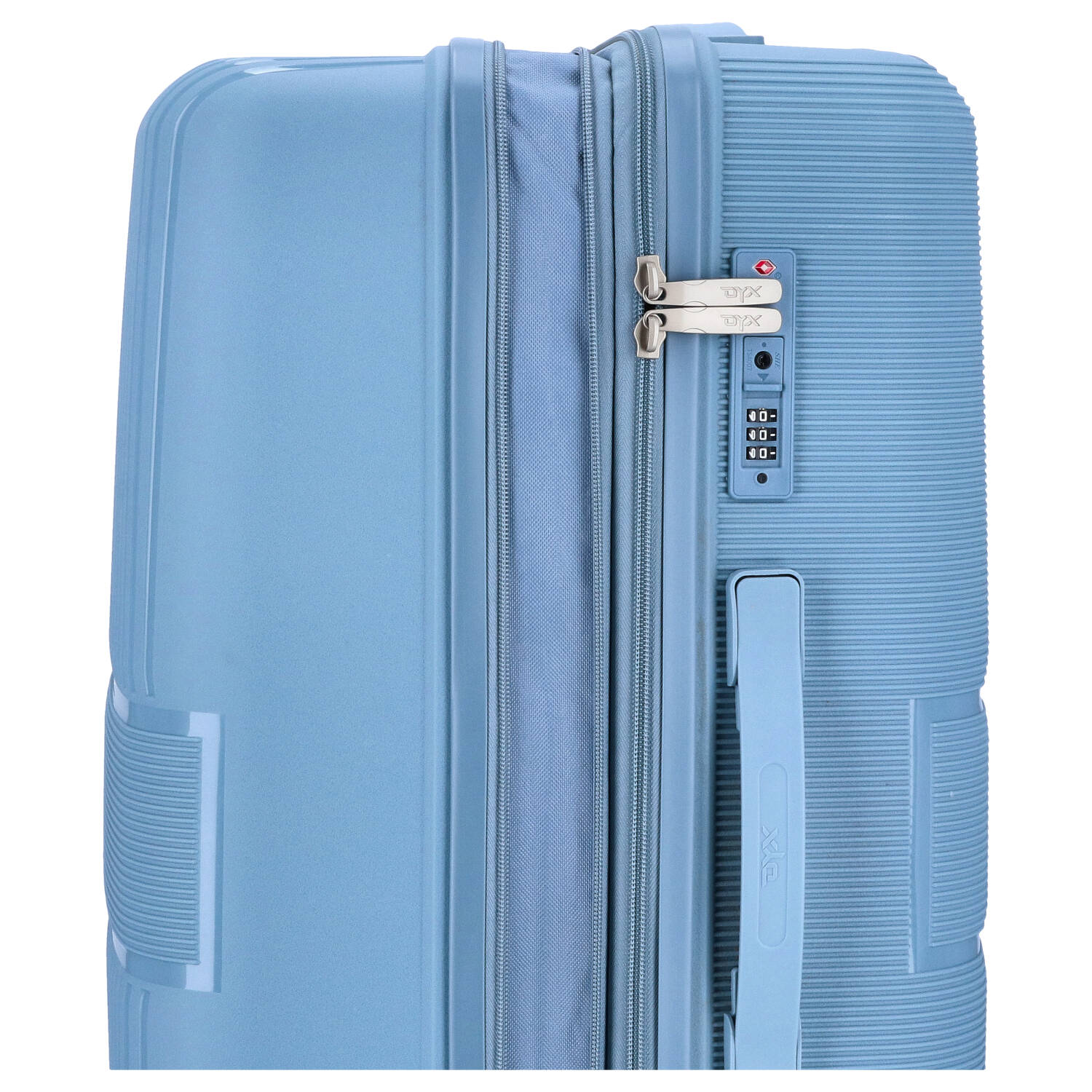 DYX 4 Rollen Trolley 4er Set S/M/L/Beauty Case Rom blau Abbildung 7
