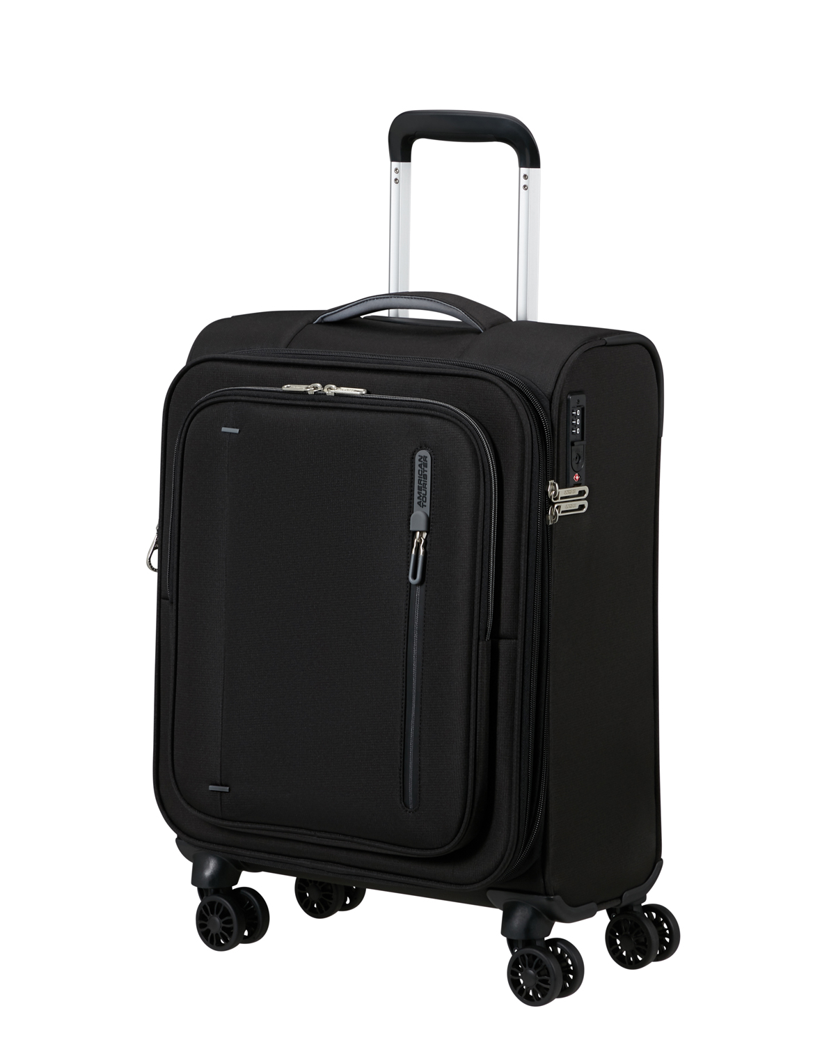 American Tourister Trolley mit 4 Rollen 55 cm Cloudrider Jet Black Abbildung 1