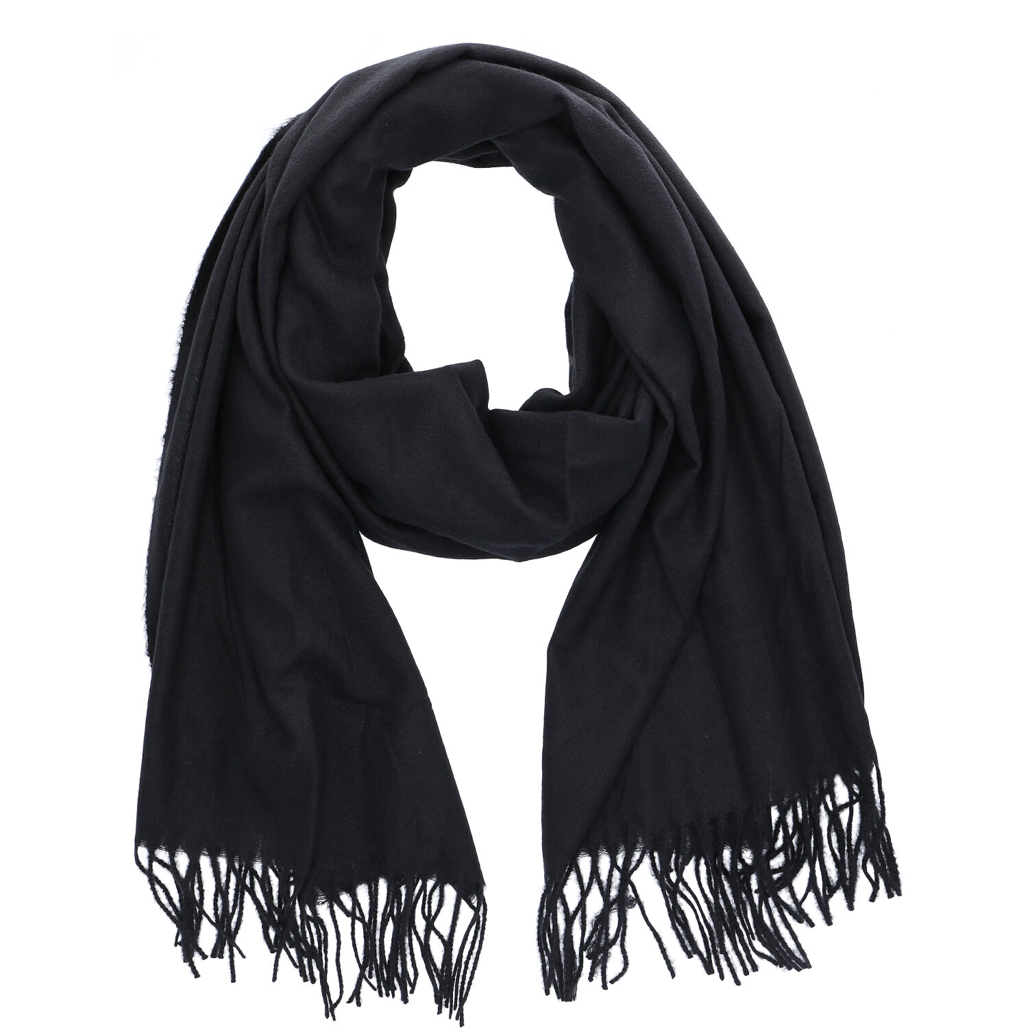 Antonio Damen Winterschal Soft Cashmera  schwarz Abbildung 1