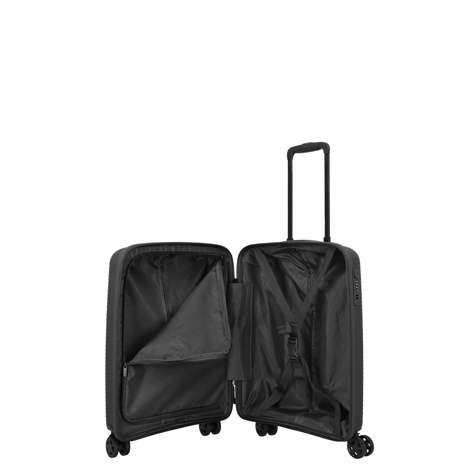 Travelite 4-Rad Trolley S Air Stripe Black Abbildung 6