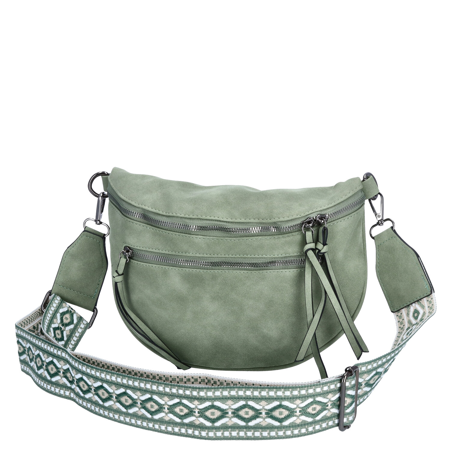 Antonio Crossbody Vintage Bag  Green