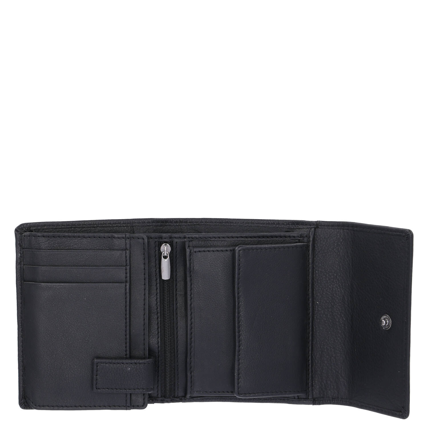 The Skandinavian Brand Leder Geldbörse - Black Abbildung 3