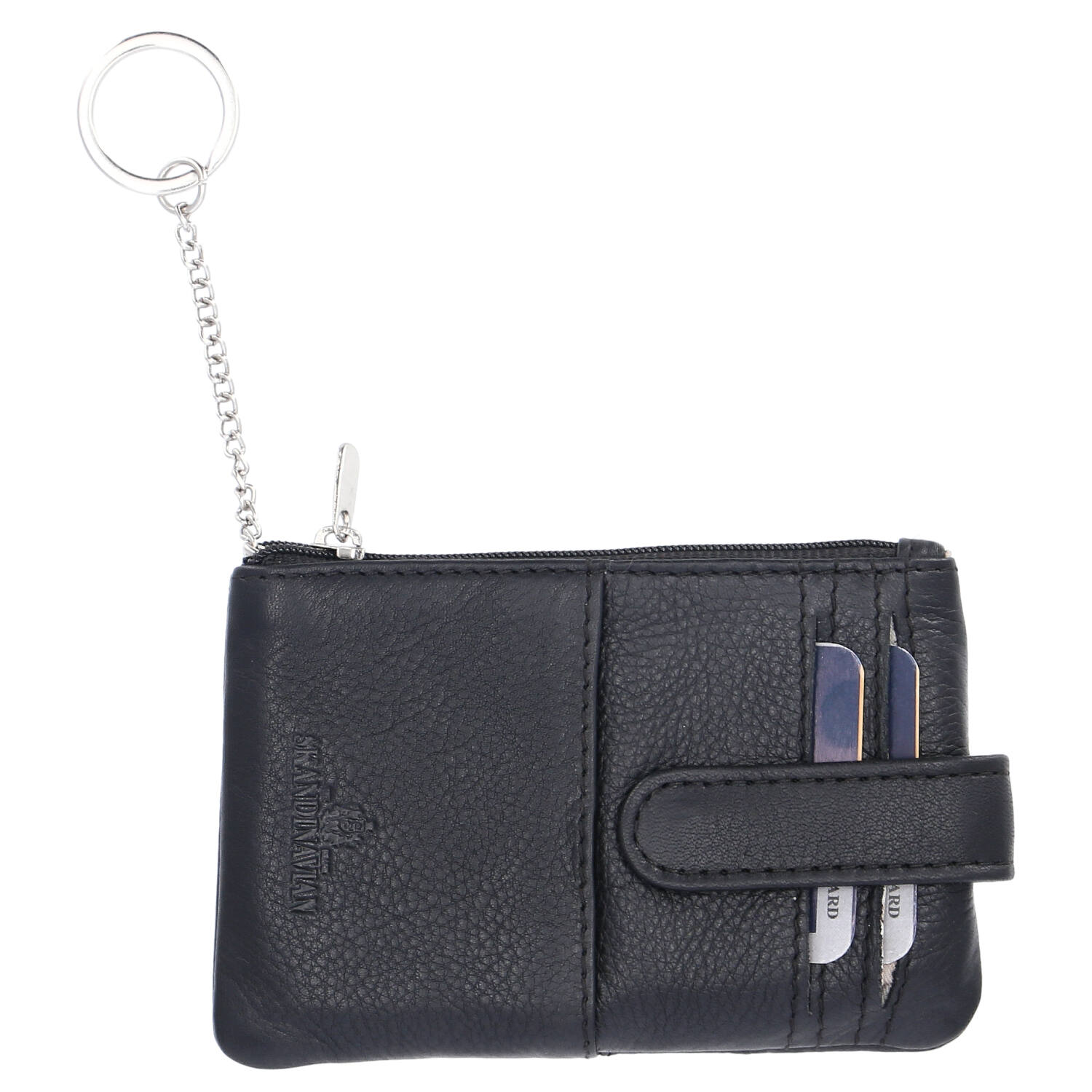 The Skandinavian Brand Cradit Card Holder Nappa - schwarz Abbildung 1