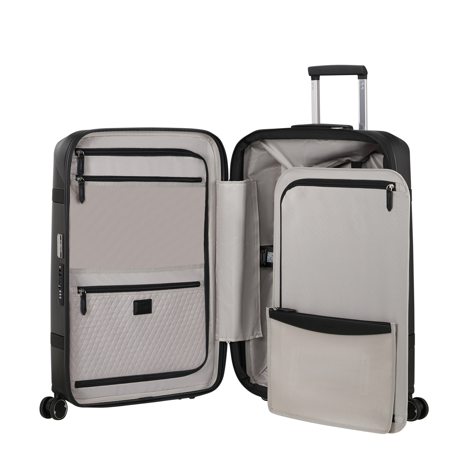 Samsonite 4-Rad Trolley 69/25 erweiterbar Image Black Abbildung 8
