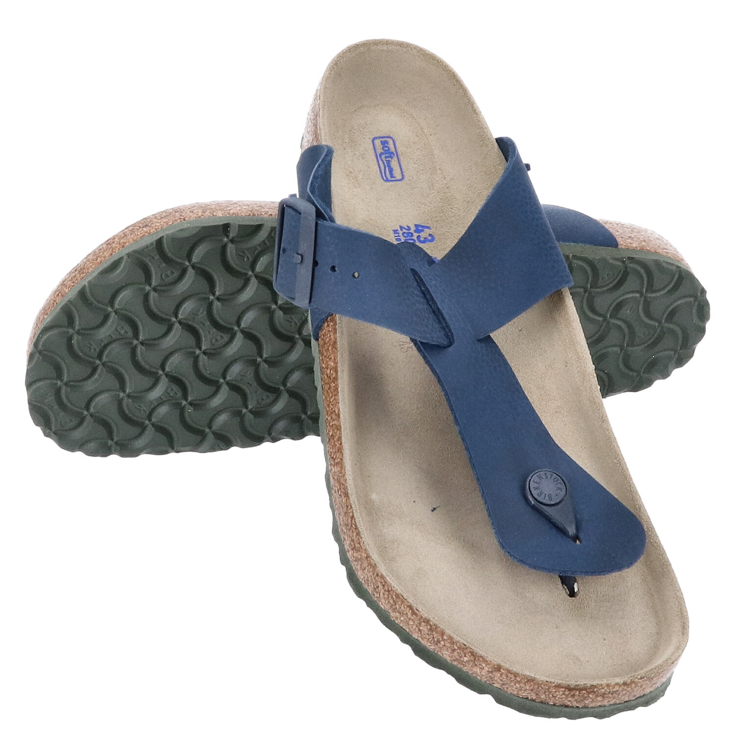 Birkenstock Sandalen Größe 43 Medina Desert Soil Blue   Abbildung 1