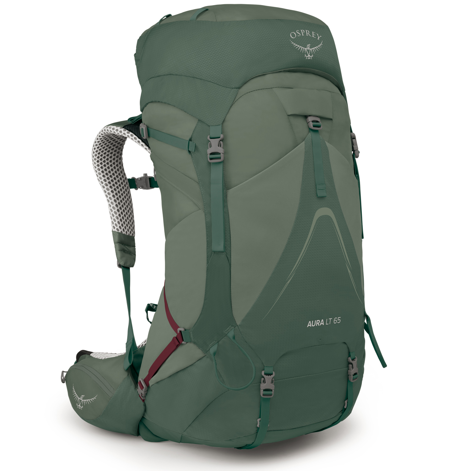 OSPREY Wander/Trekkingsrucksack WXS/S Aura AG LT 65 koseret/darjeeling spring green Abbildung 1