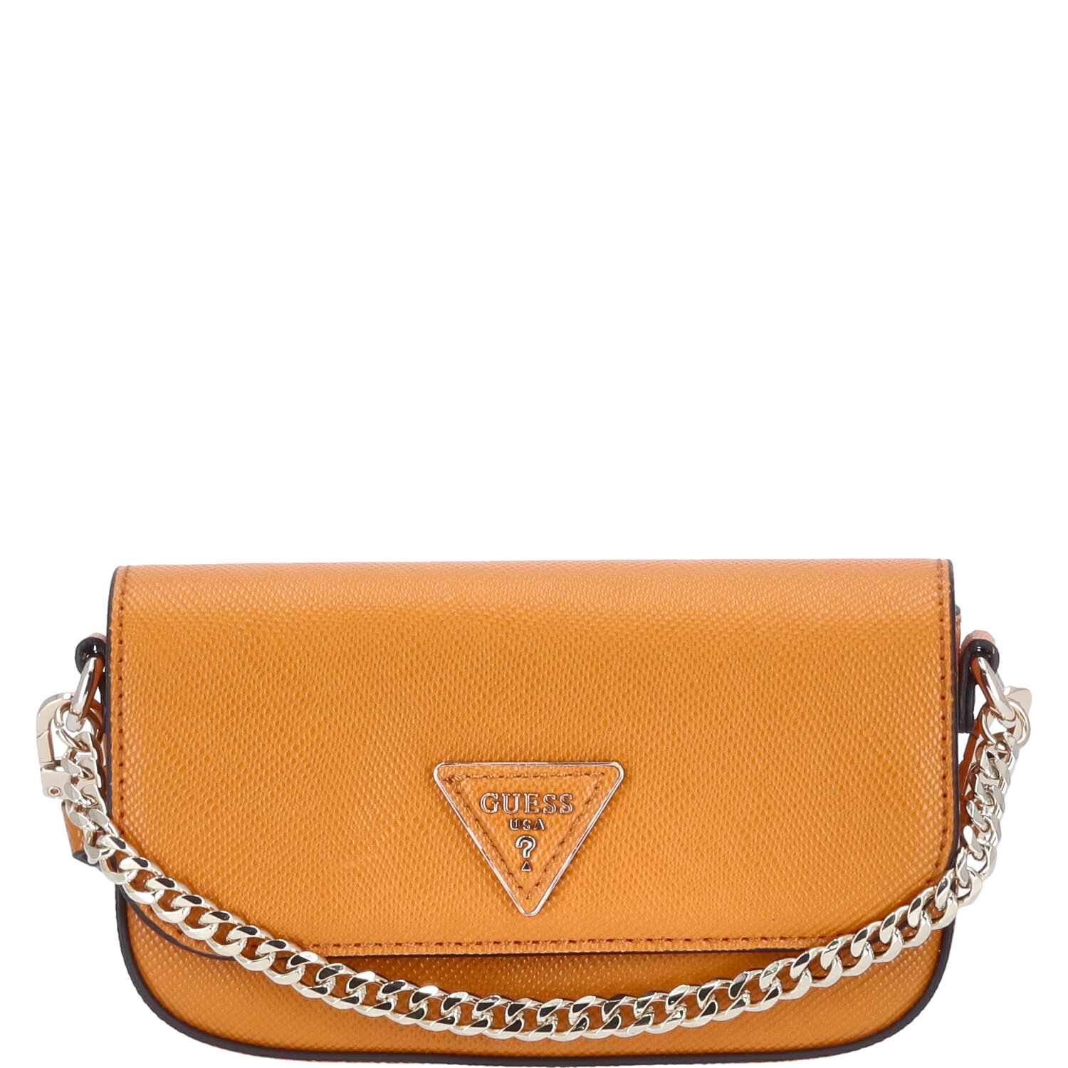 GUESS Damen Umhängetasche Mini Brynlee pumpkin