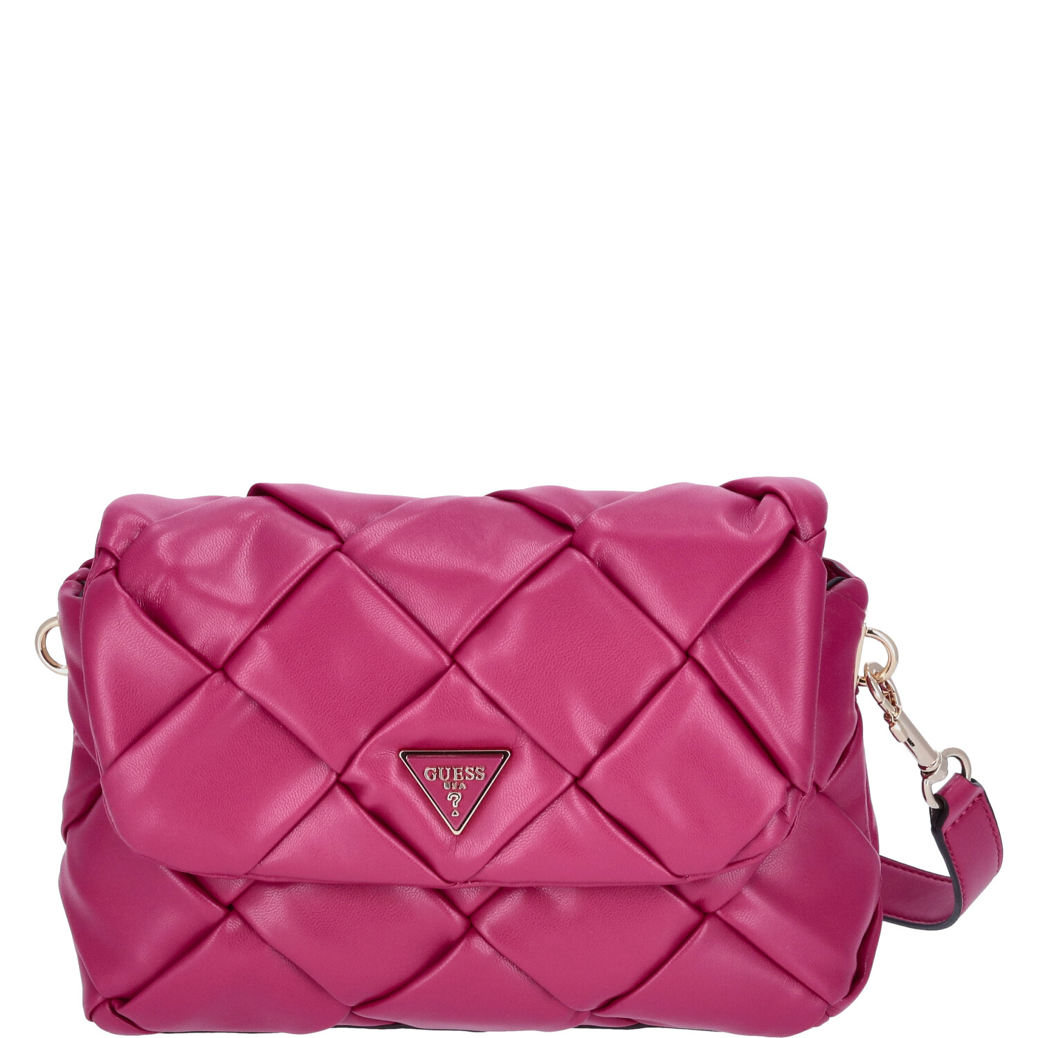 GUESS Damen Schultertasche Zaina Boysenberry