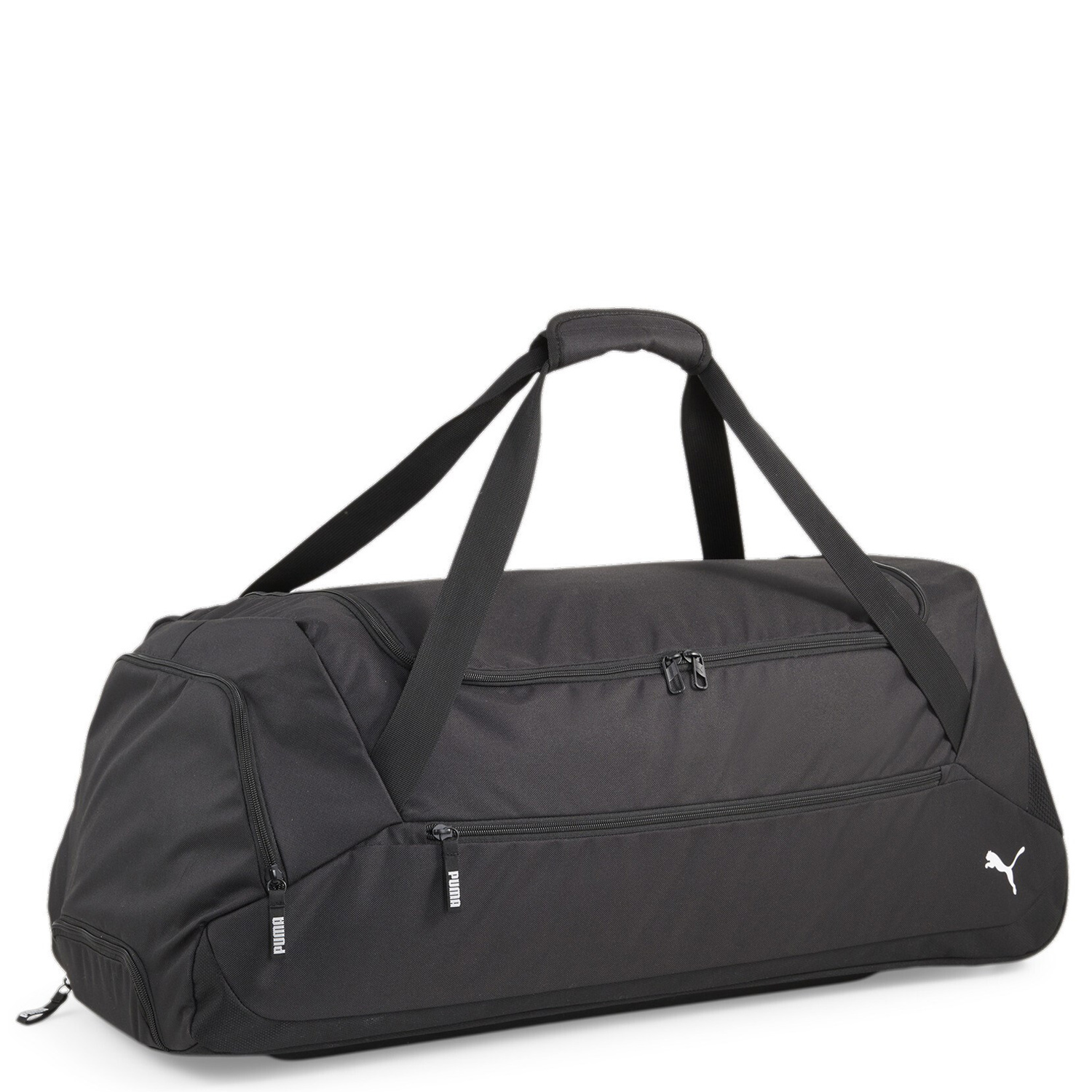 Puma Reisetasche mit Rollen L TeamGoal Wheel Teambag Black