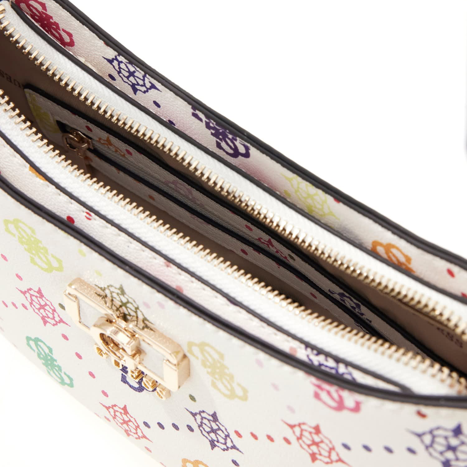 GUESS Umhängetasche Emelie Logo multi Logo Abbildung 4