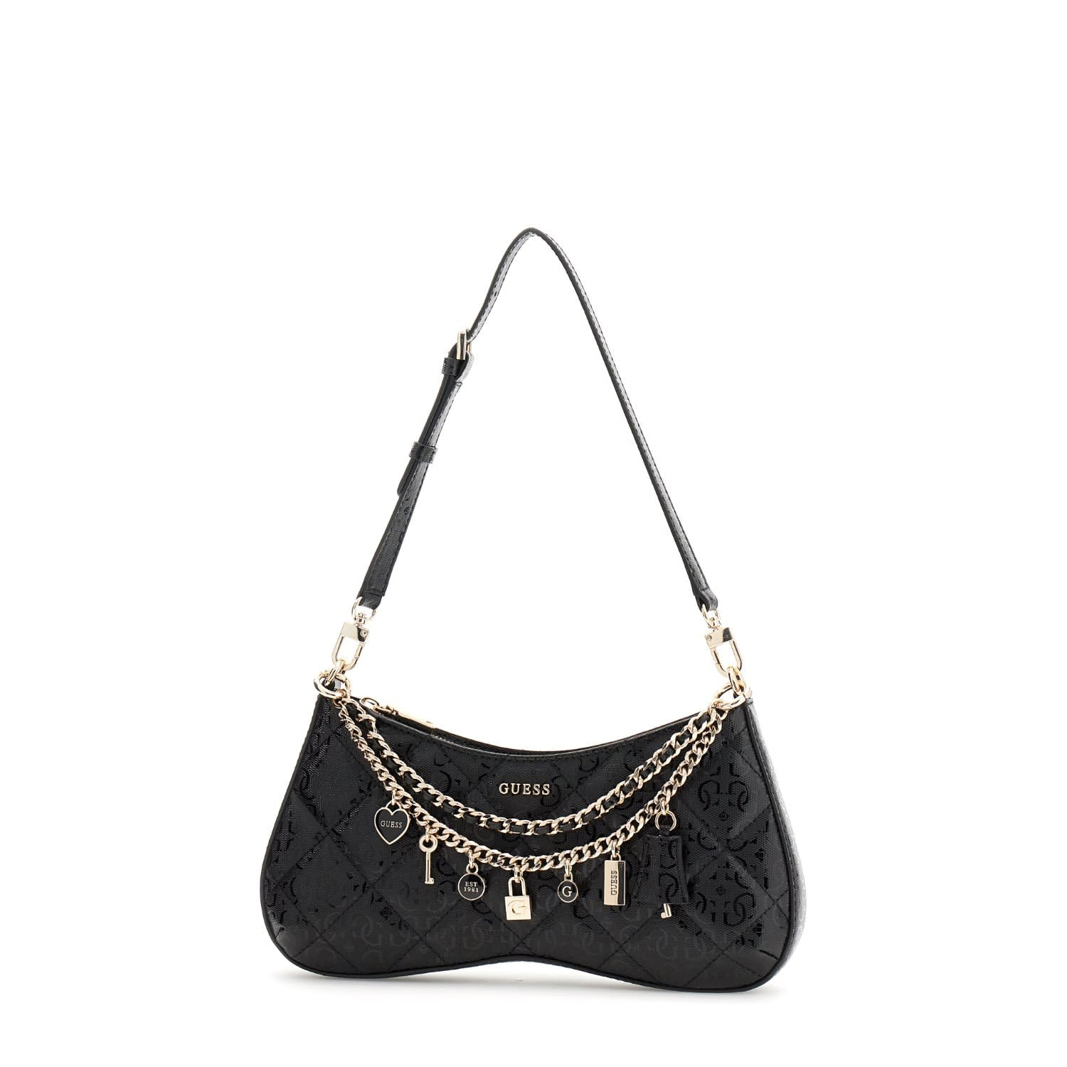 GUESS Umhängetasche Libby Black Abbildung 1