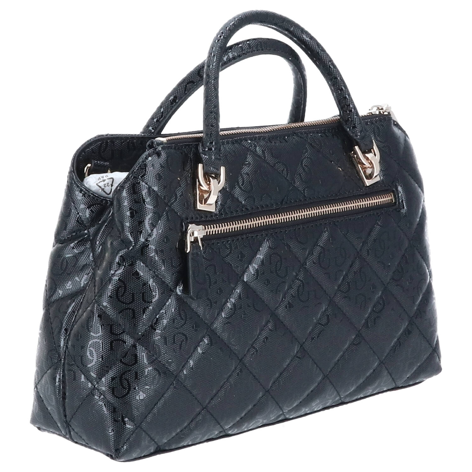 GUESS Handtasche Libby 2 comp Black Abbildung 4