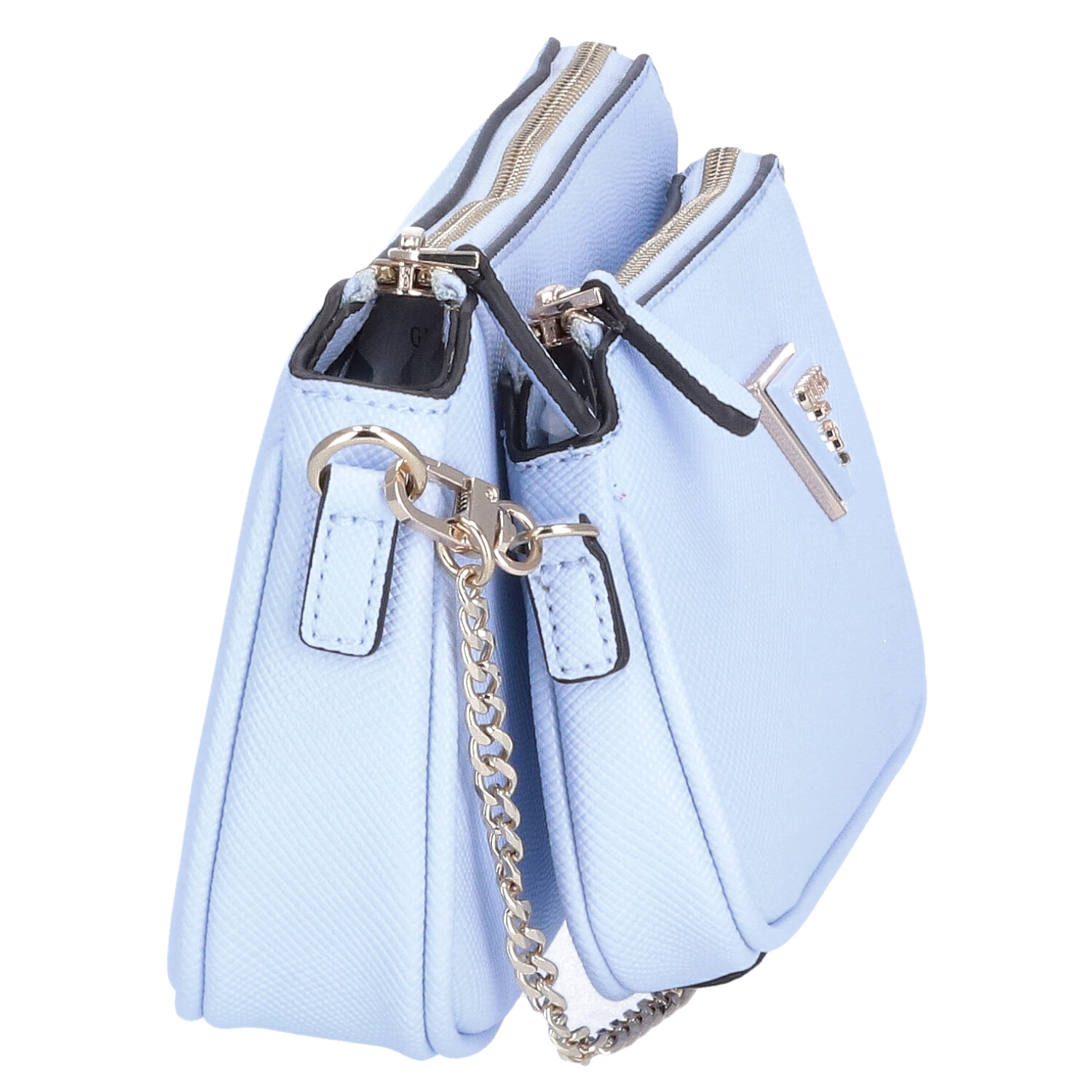 GUESS Damen Schultertasche Noelle sky blue