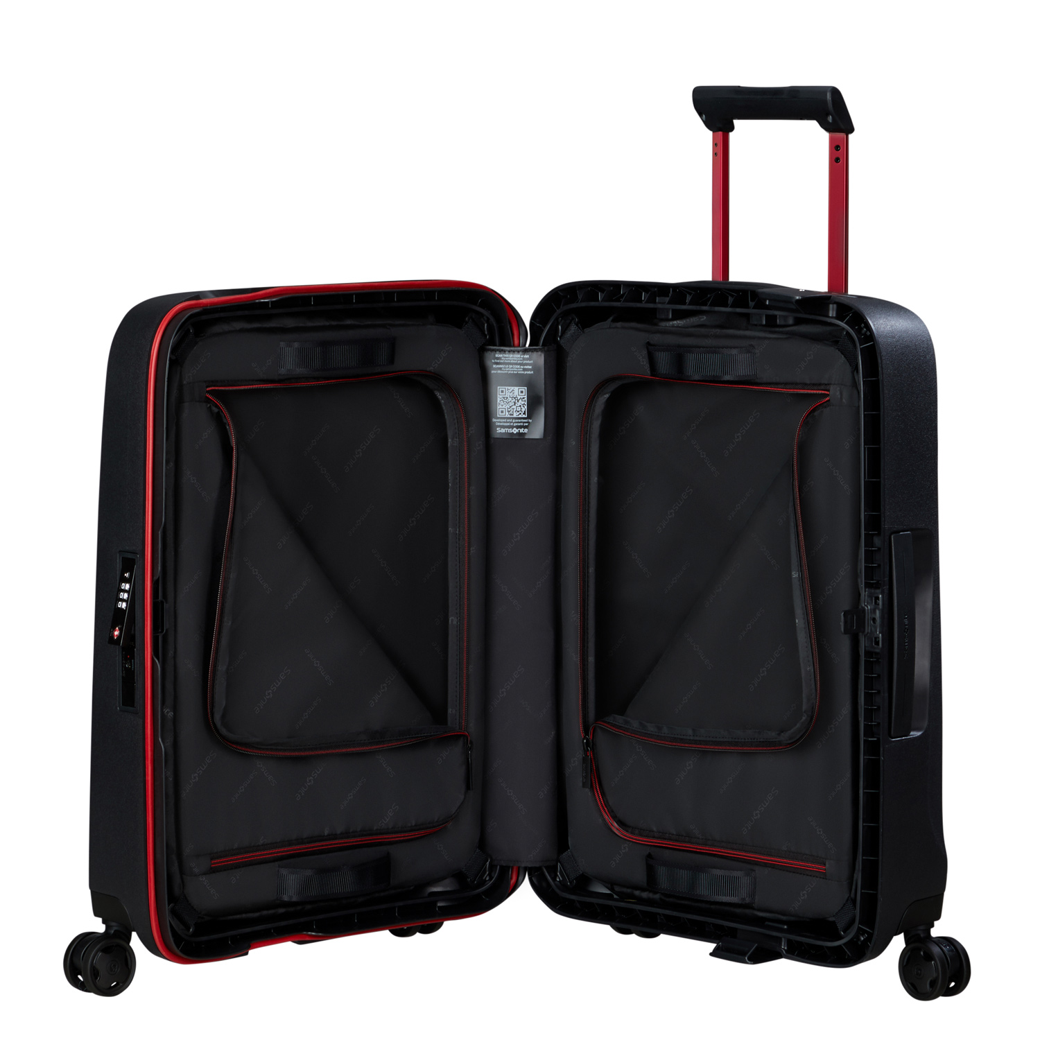 Samsonite Trolley mit 4 Rollen 75cm Essens charcoal/red Abbildung 9