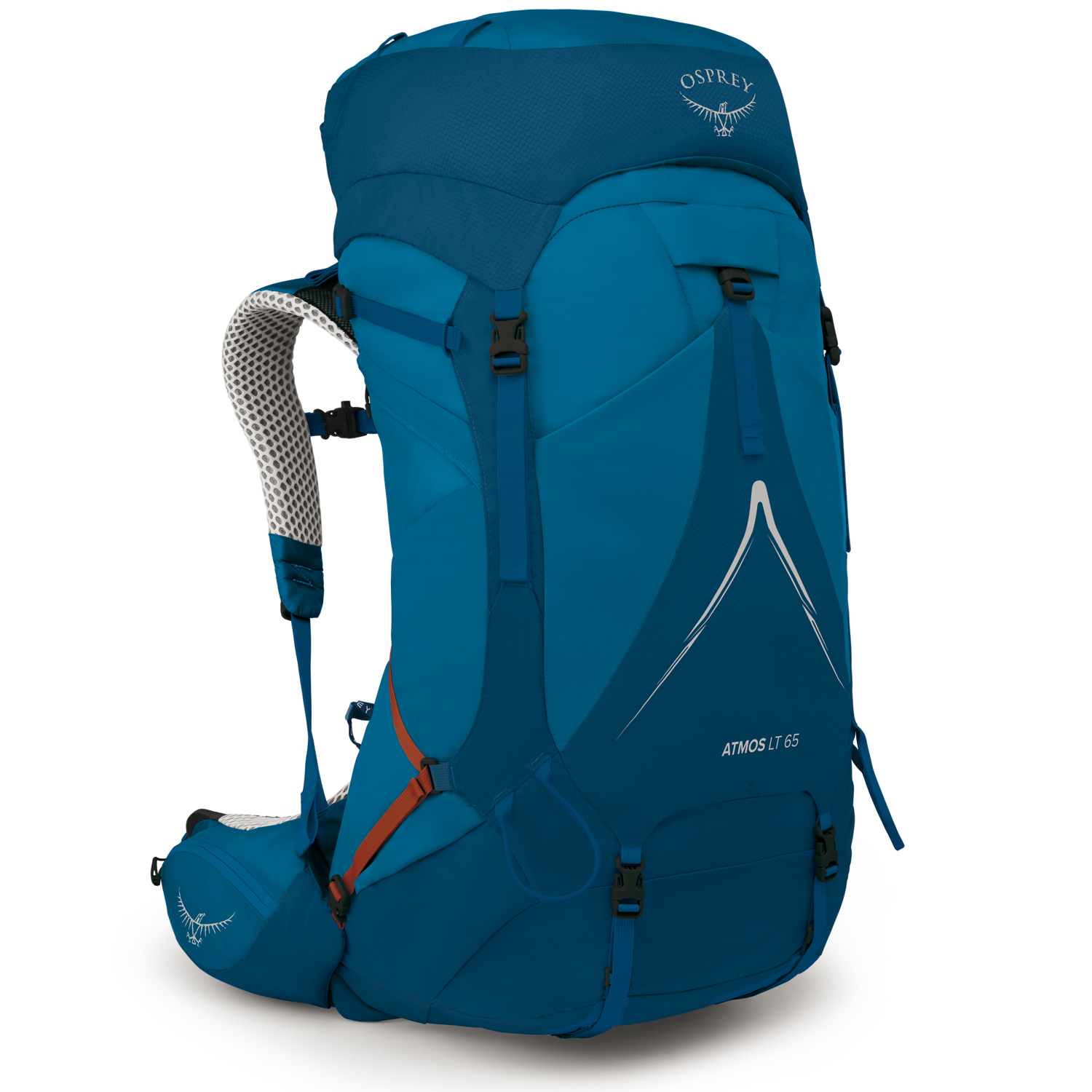 OSPREY Wander/Trekkingrucksack S/M Atmos AG LT 65 night shift/scoria blue