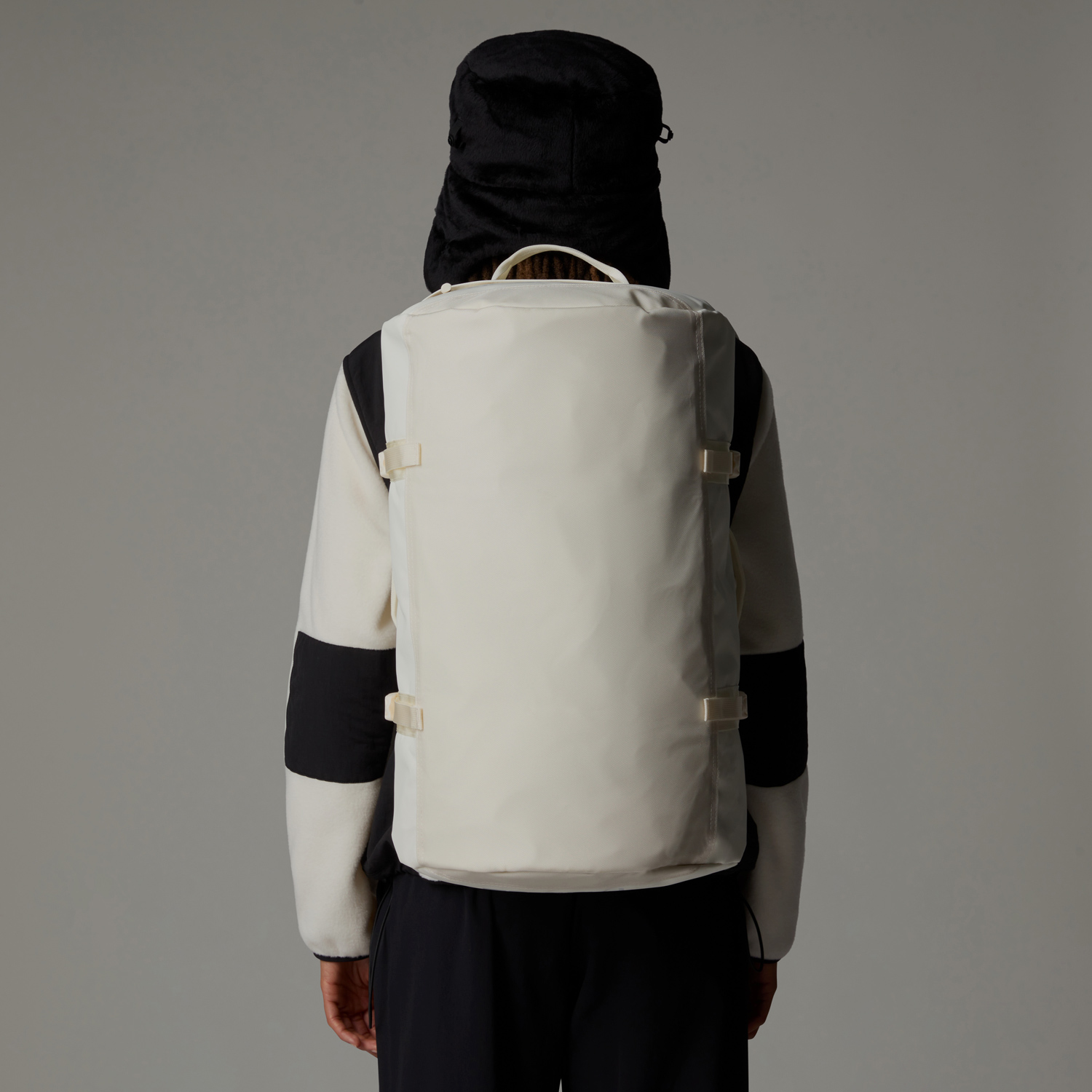 The North Face Reisetasche/Rucksack Base Camp Duffel S White Dune-TNF White