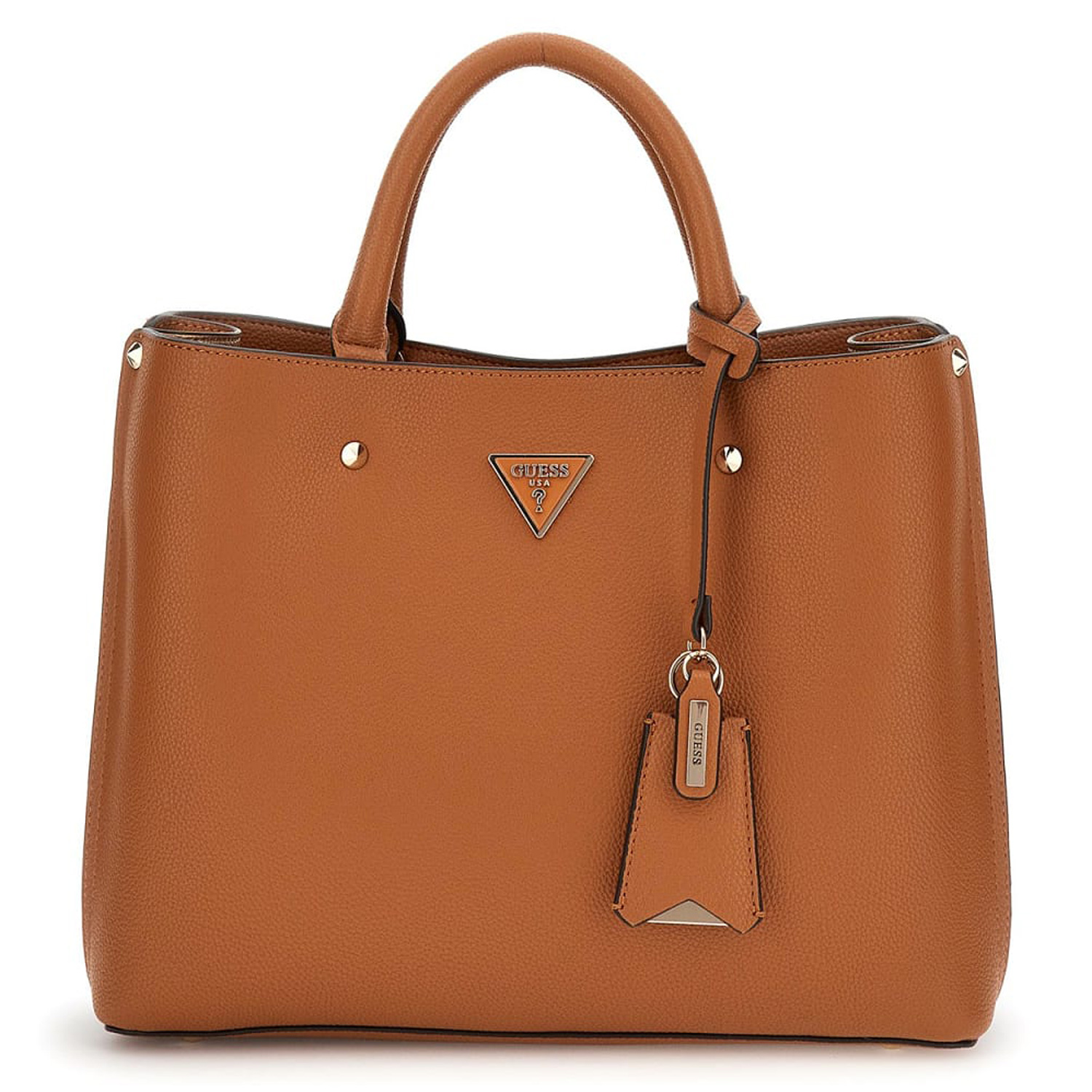 GUESS Damen Handtasche Meridian Cognac