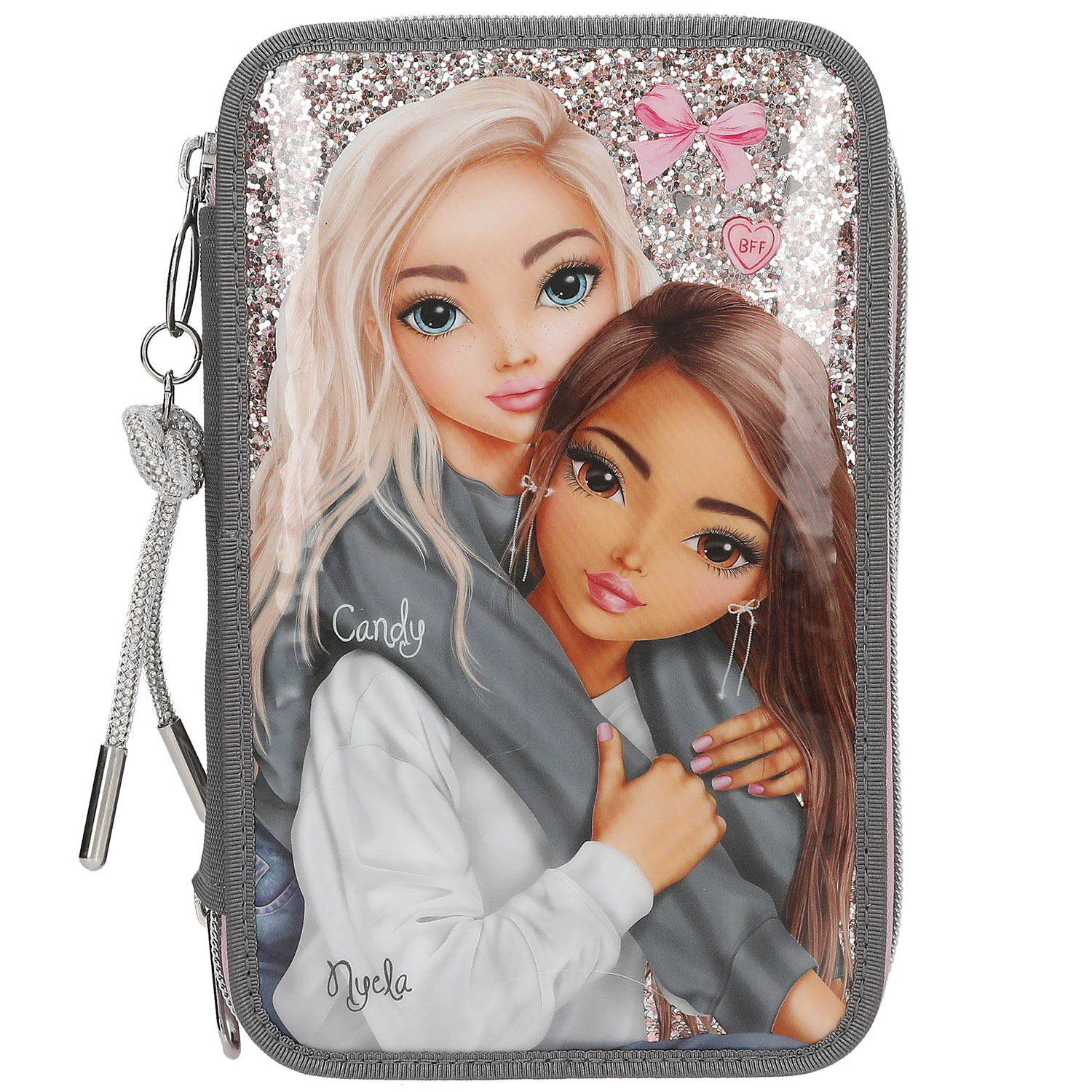 Depesche 3-Fach Federtasche TOPModel MY BFF 84-Pink Abbildung 1
