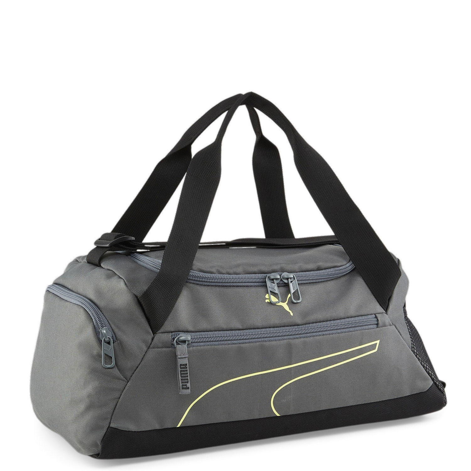 Puma Sporttasche XS Fundamentals Sports Bag mineral gray-lime sheen