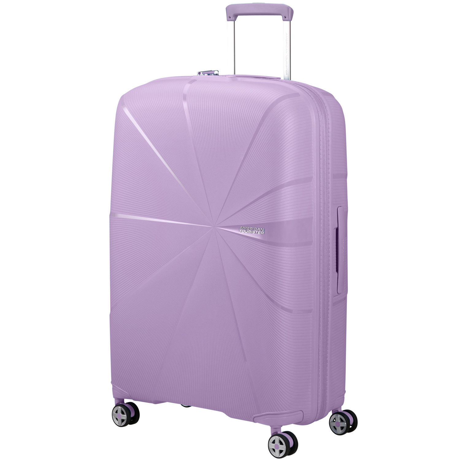 American Tourister Koffer mit 4 Rollen 77cm EXP. StarVibe digital lavender