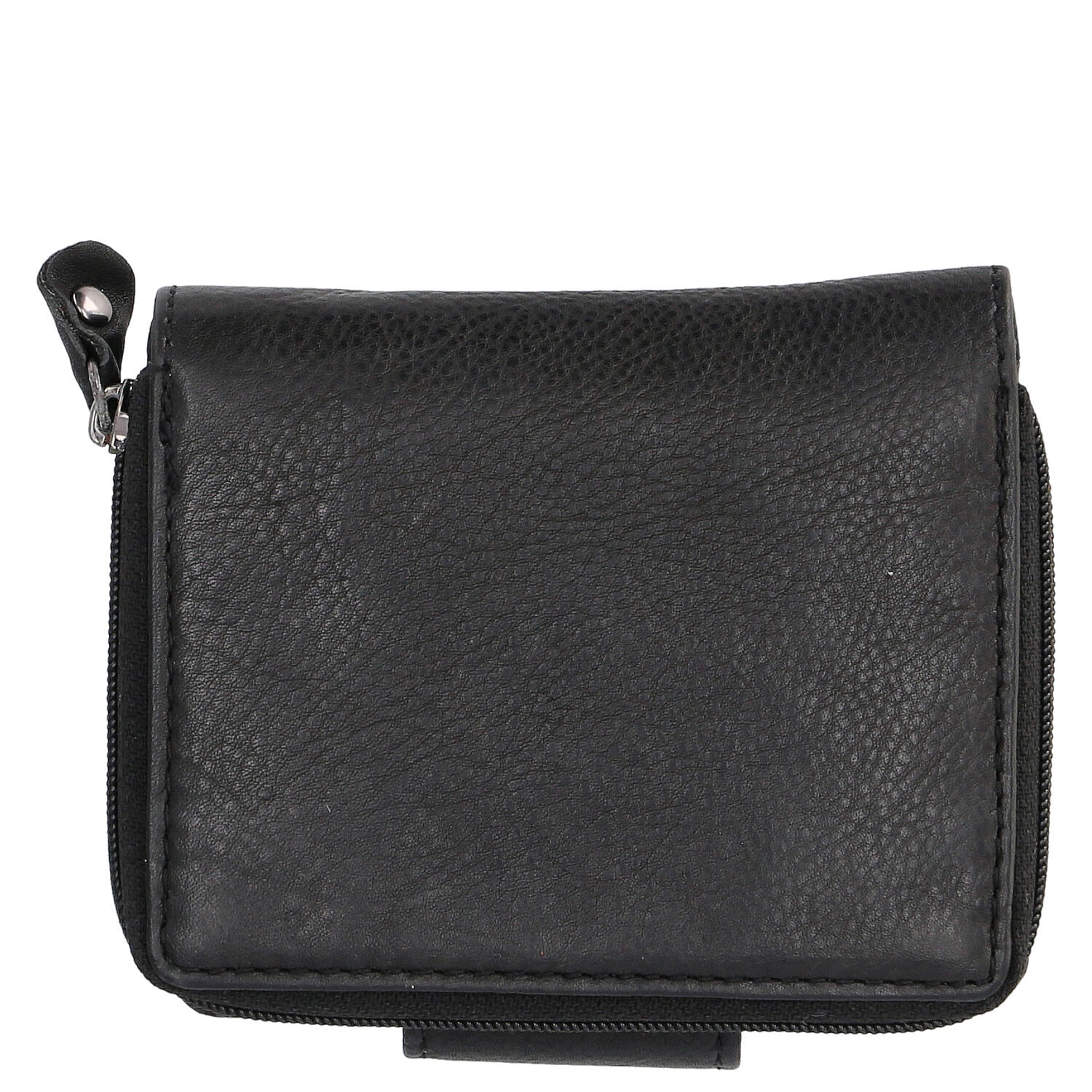 The Skandinavian Brand Leder Geldbörse Hochformat - schwarz Abbildung 2